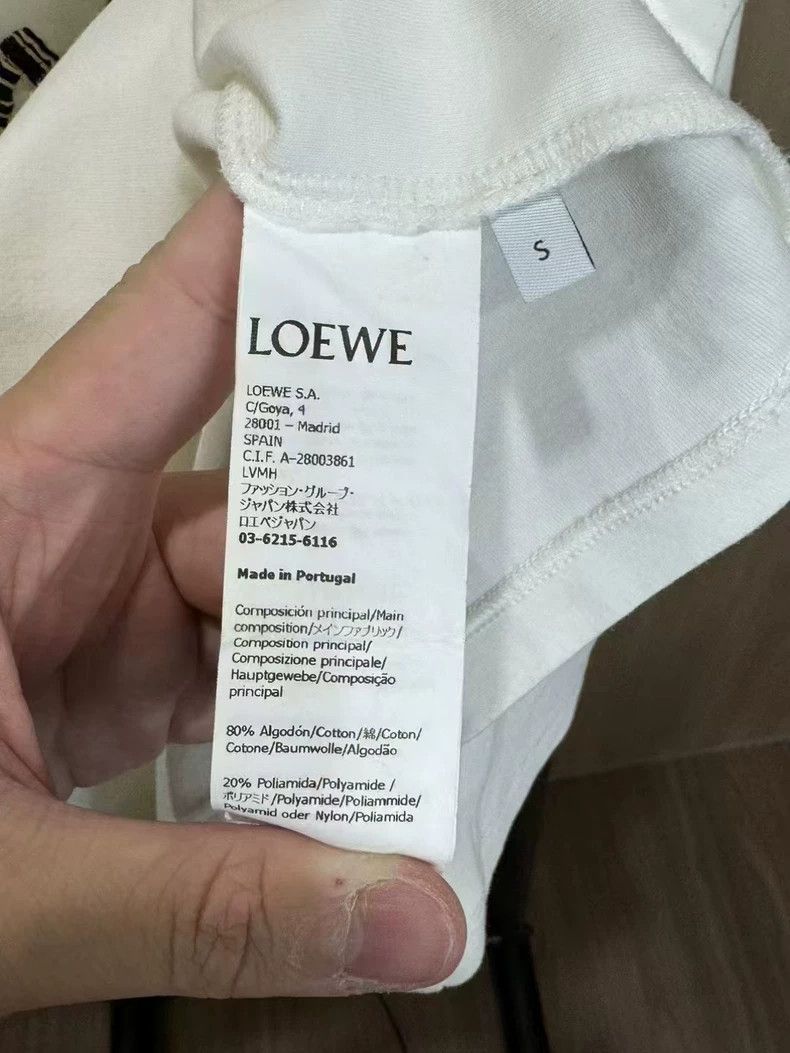 Loewe LOEWE Embroidered logo short sleeves Size S / US 4 / IT 40 - 4 Thumbnail
