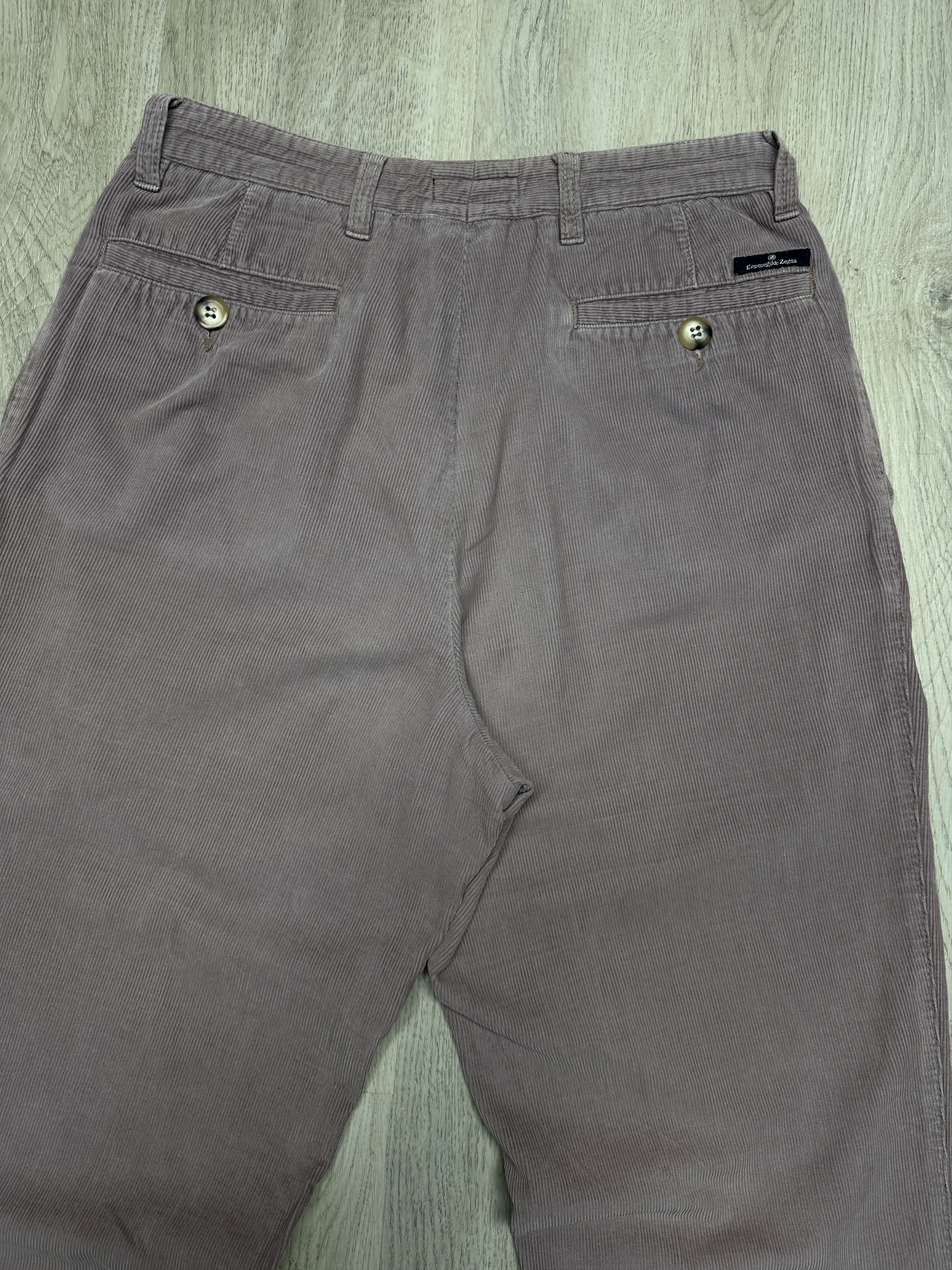 Ermenegildo Zegna Ermenegildo Zegna Vintage Mens Corduroy Pants Size US 32 / EU 48 - 7 Thumbnail