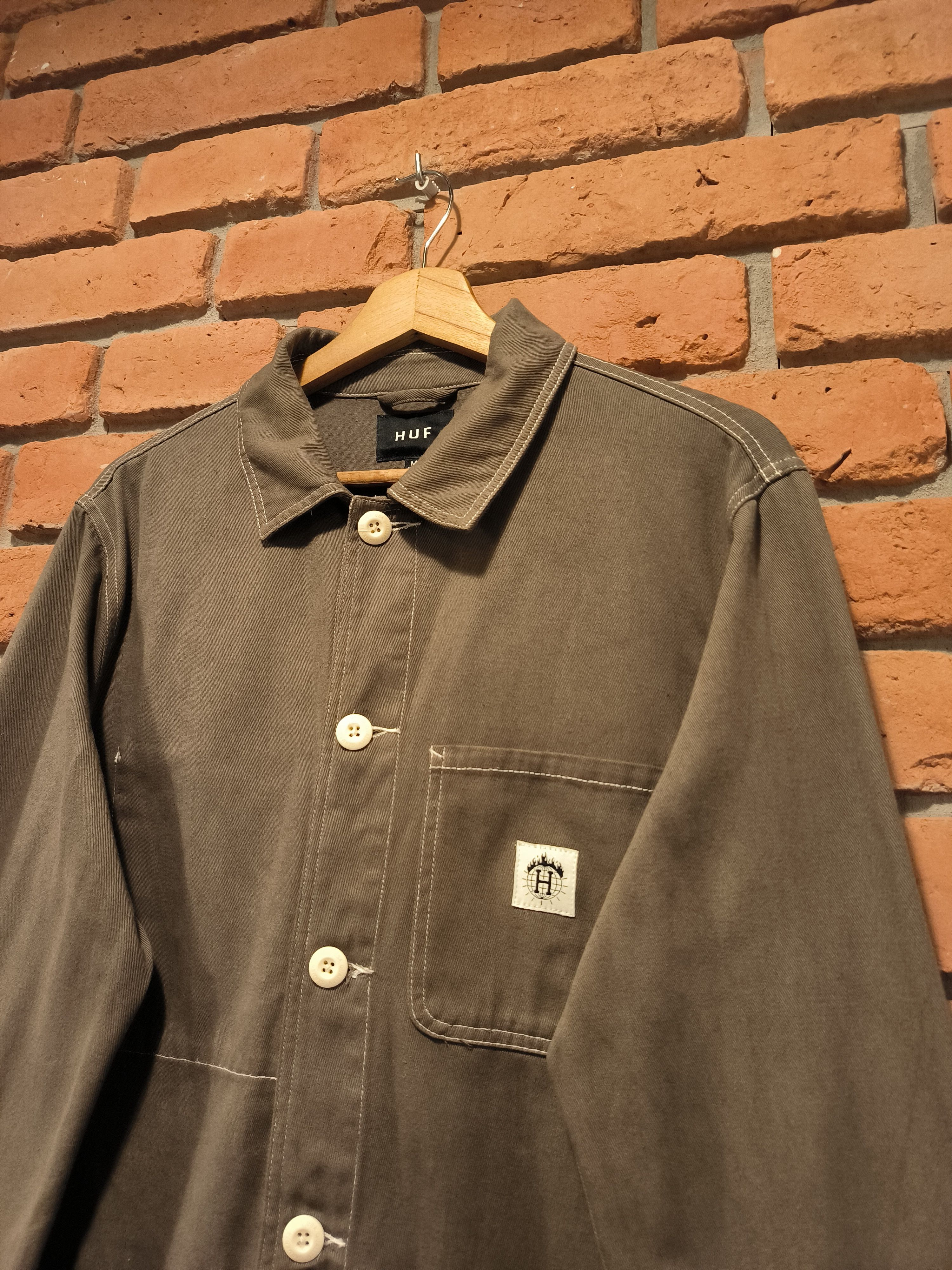 Huf × Thrasher × Vintage Thrasher x HUF Coach Jacket Big Logo Vintage Skate Size US M / EU 48-50 / 2 - 4 Thumbnail