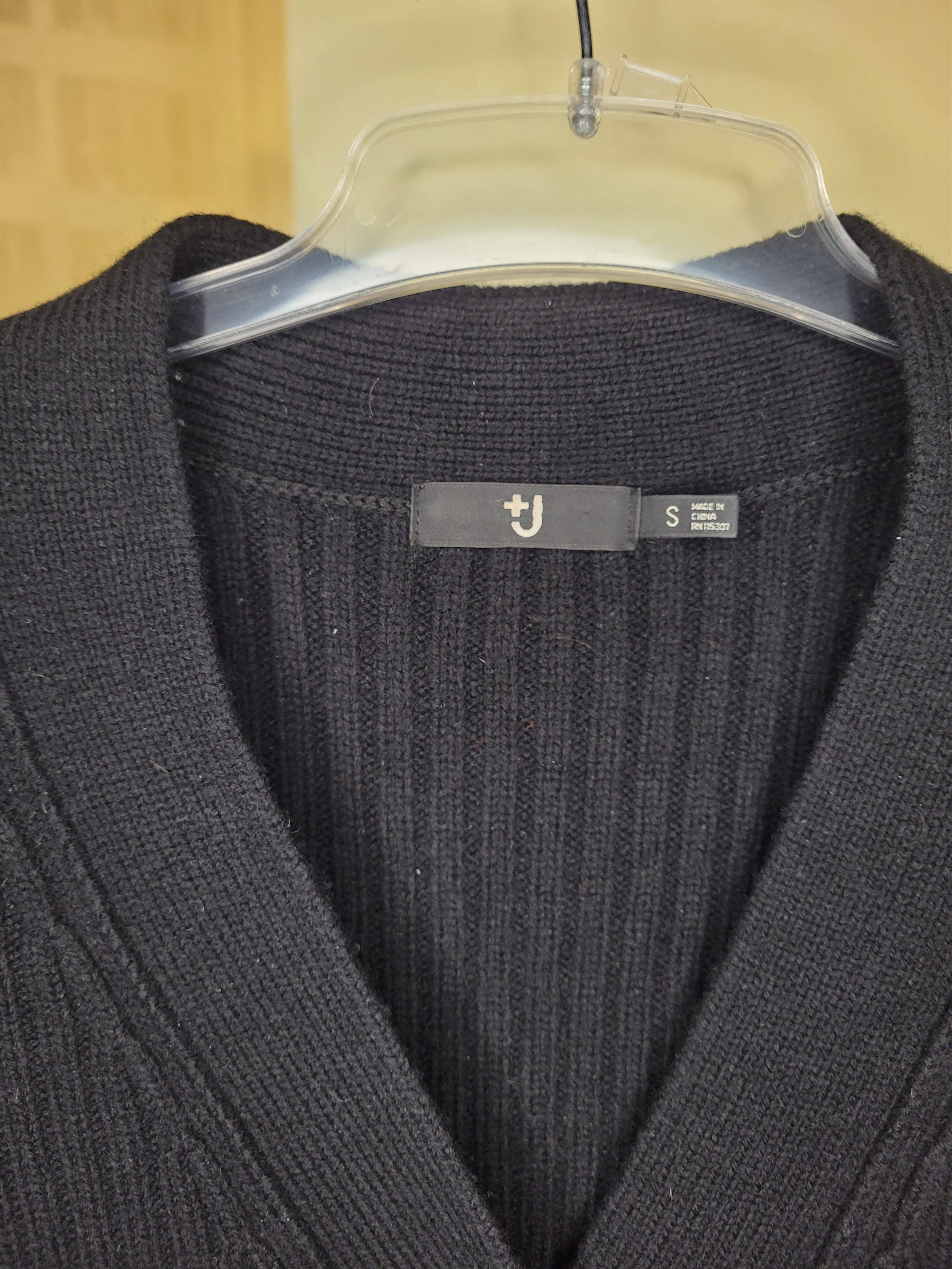 Japanese Brand × Jil Sander × Uniqlo Jil Sander x Uniqlo cardigan wool black Size S / US 4 / IT 40 - 4 Thumbnail