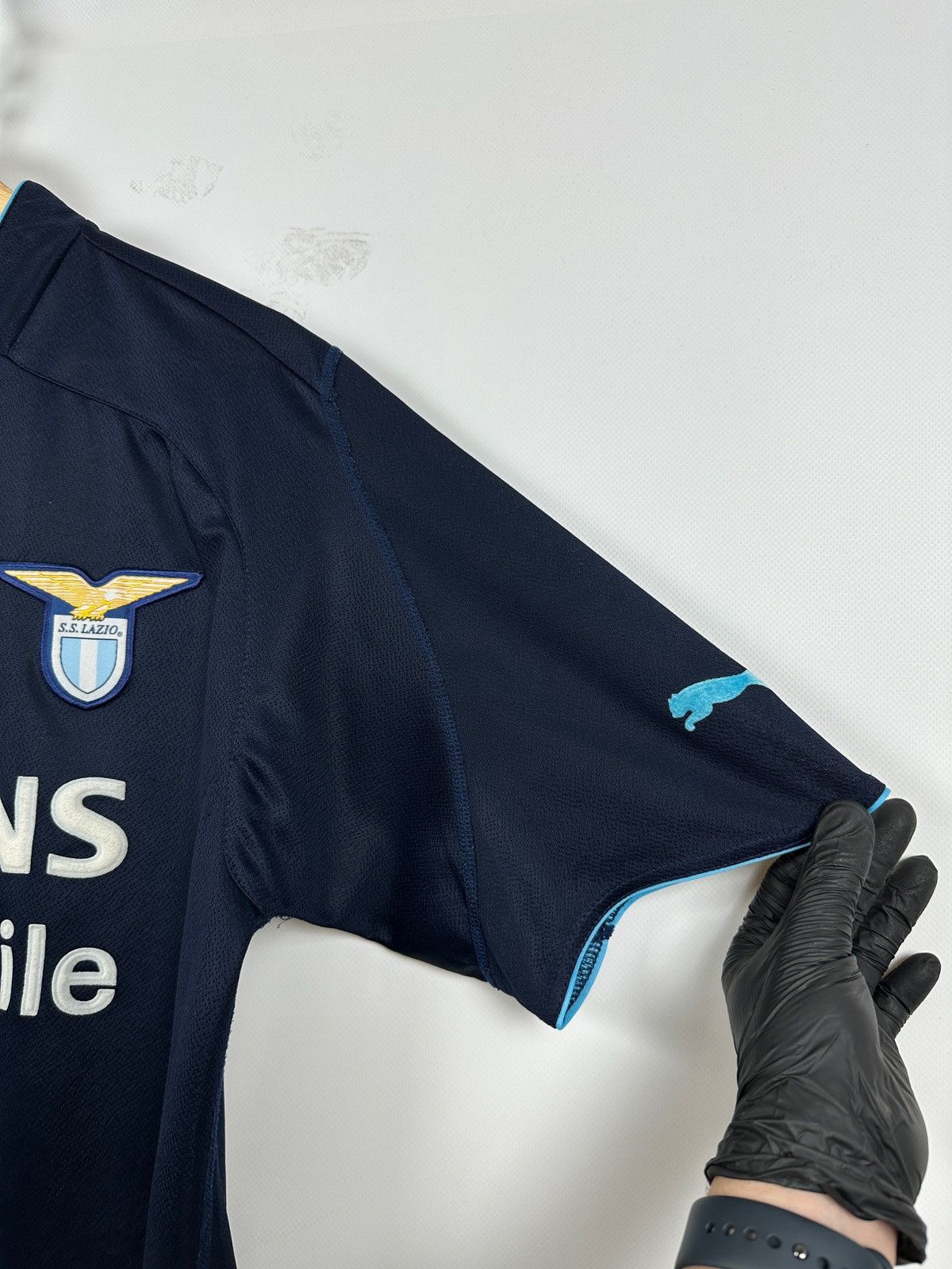 Puma 2002/03 Puma Lazio FC Vintage Away Soccer Jersey Size US M / EU 48-50 / 2 - 6 Thumbnail