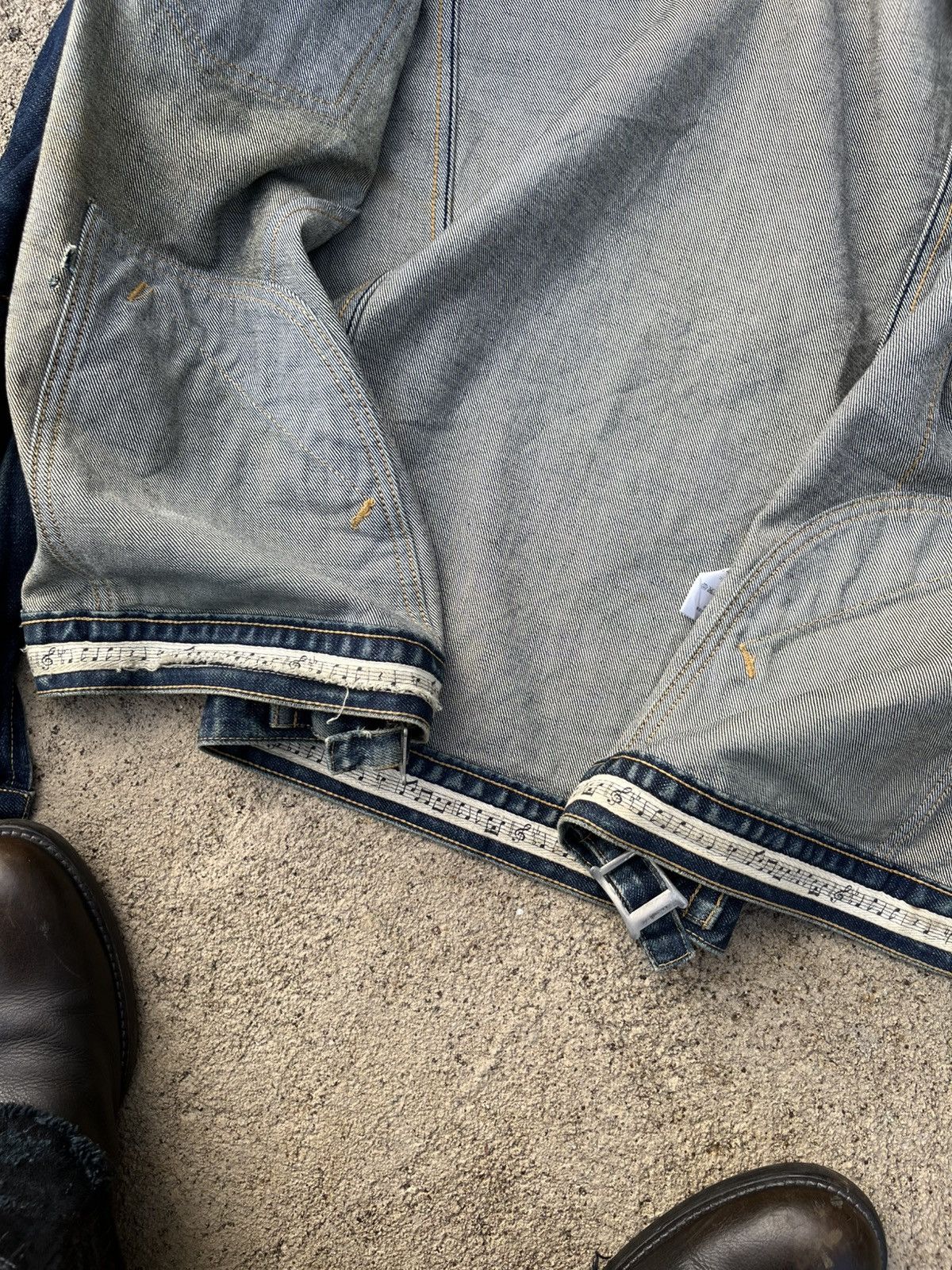 Number (N)ine 💥Number (N)ine Denim Jacket Size US L / EU 52-54 / 3 - 8 Thumbnail