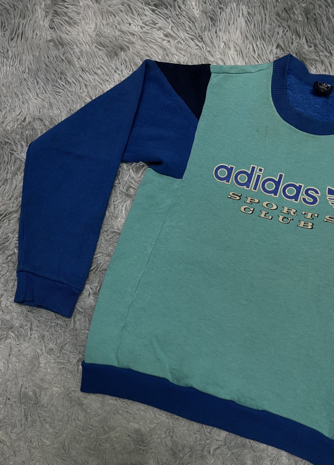 Adidas 80s ADIDAS CLUB COLOUR BLOCK RARE DESIGN Size US S / EU 44-46 / 1 - 4 Thumbnail