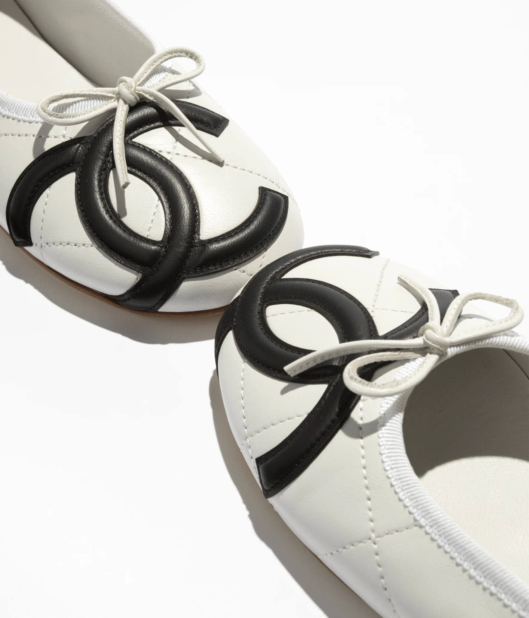 Chanel 26M Coco Beach Cambon Black Logo Ballet Ballerina Flat 39 Size US 9 / IT 39 - 6 Thumbnail