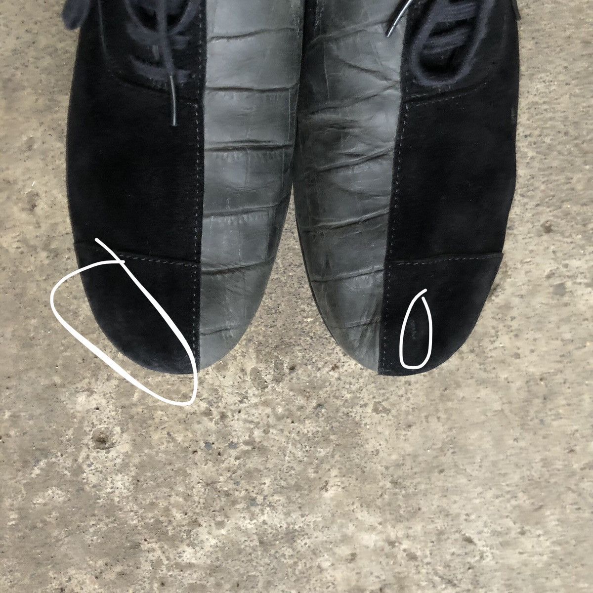 Comme des Garcons FW11 Comme Des Garcons Hybrid Suede Leather Laced Slip on Size US 8 / IT 38 - 8 Thumbnail