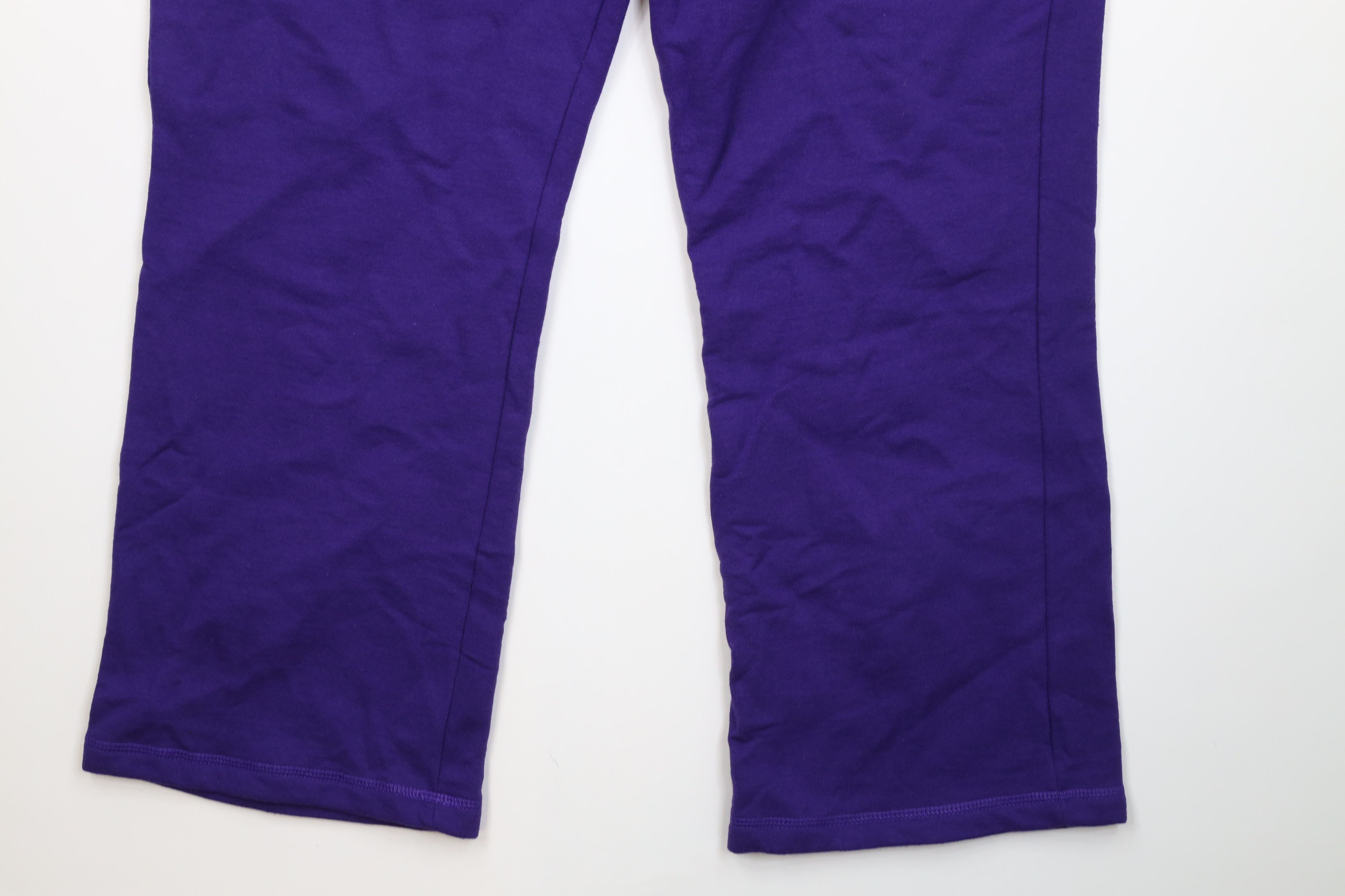 Vintage Vintage 90s Y2K Streetwear Babydoll Wide Leg Sweatpants Size 32" / US 10 / IT 46 - 5 Thumbnail