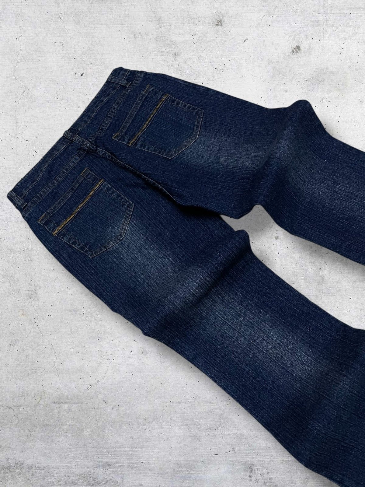 Hysteric Glamour VINTAGE HAPHAZARD JAPAN DESIGNER 90S OG STUDDED FLARED DENIM Size US 26 / EU 42 - 14 Thumbnail