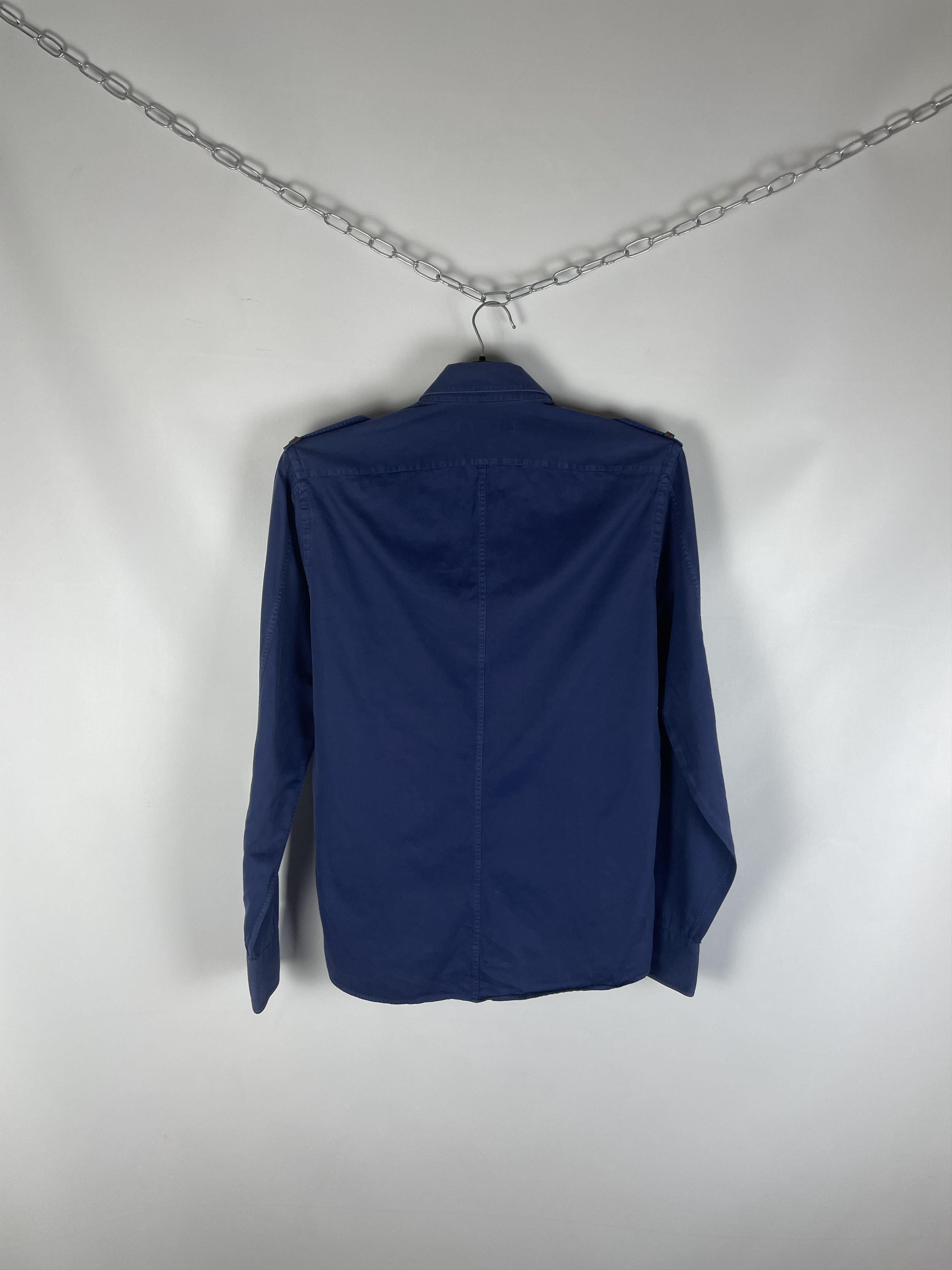 Gucci GUCCI Shirt Button Up Long Sleeve Tom Ford Era Size US M / EU 48-50 / 2 - 11 Thumbnail