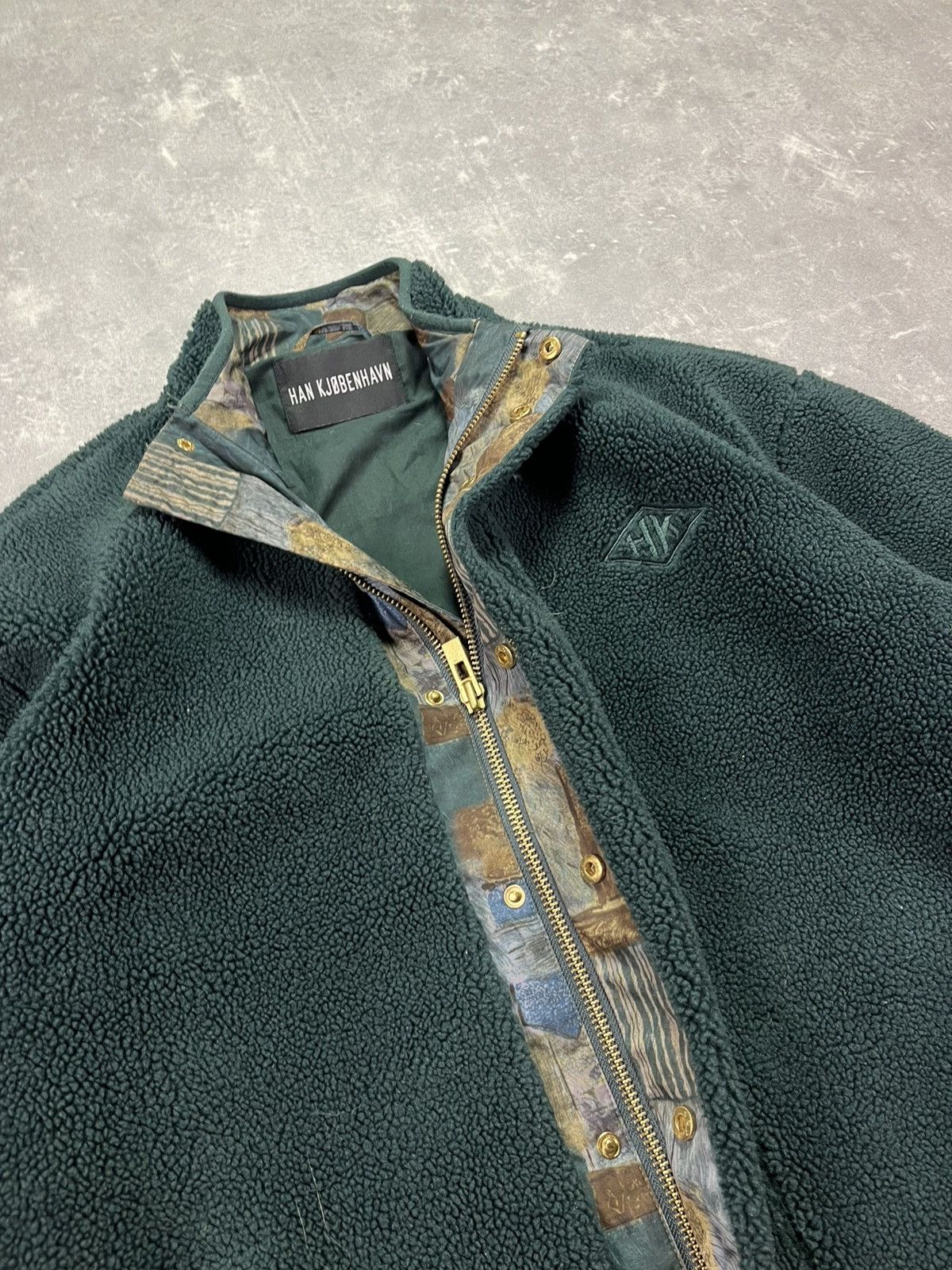 Han Kjobenhavn Han Kjobenhavn Social Resort Big Logo Baggy Fleece Jacket M Size US M / EU 48-50 / 2 - 5 Thumbnail
