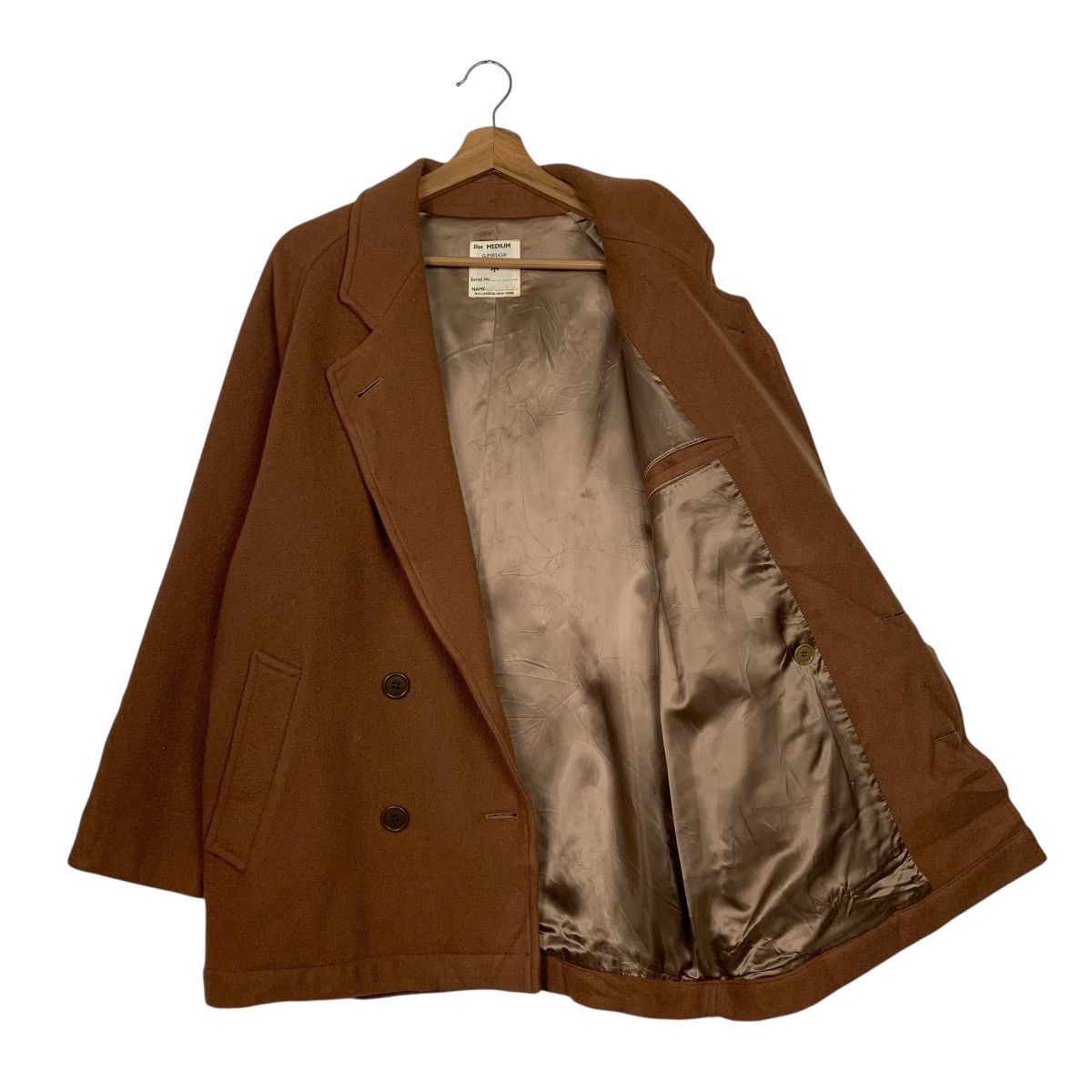 Other Glenover Wool Brown Coat Size M / US 6-8 / IT 42-44 - 9 Thumbnail