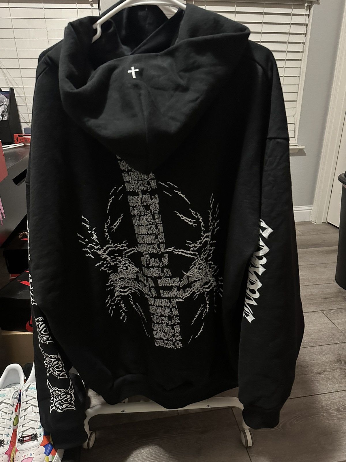 Ken Carson × Playboi Carti Ken Carson Live Chaos AGC Gorecore Hoodie XXL Size US XXL / EU 58 / 5 - 5 Thumbnail