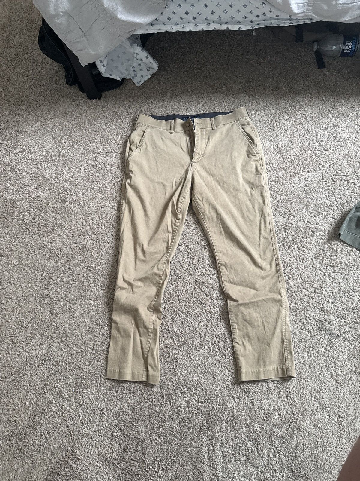 Abercrombie & Fitch Khaki Dress Pants Size US 33 - 1 Thumbnail