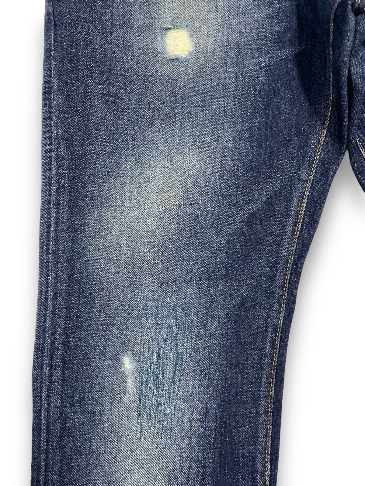 Tommy Hilfiger Tommy Hilfiger Blue Wash Straight Leg Distressed Jeans Size US 32 / EU 48 - 7 Thumbnail