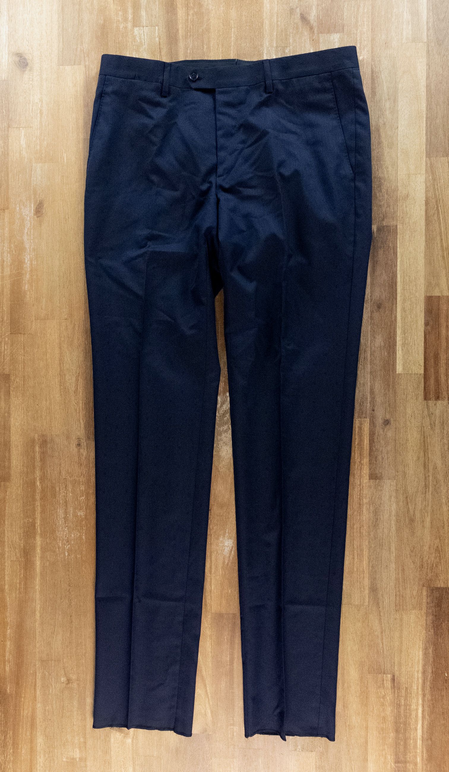 Lardini LARDINI navy blue cotton wool tuxedo Size 40 US / 50 IT Size 40R - 14 Thumbnail