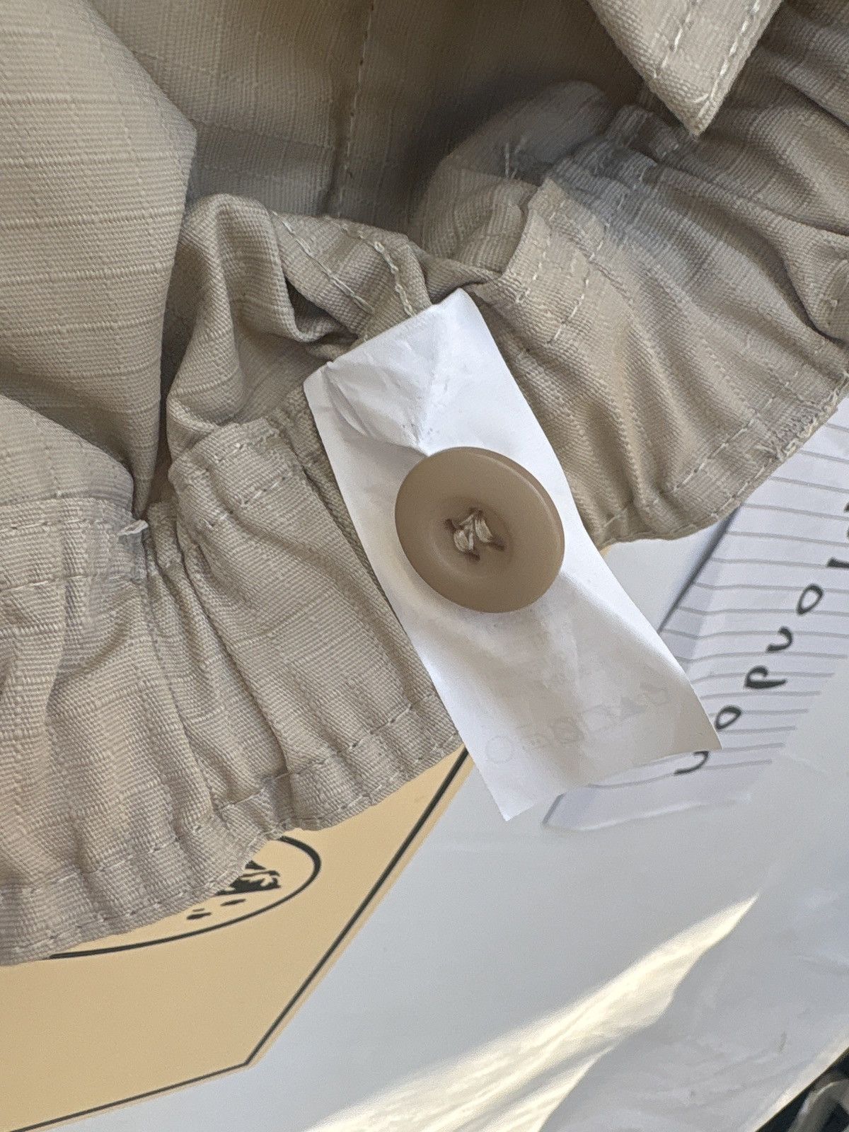 Corteiz Corteiz Rtw Beige OG Alcatraz Combat Shorts Size US 30 / EU 46 - 10 Thumbnail