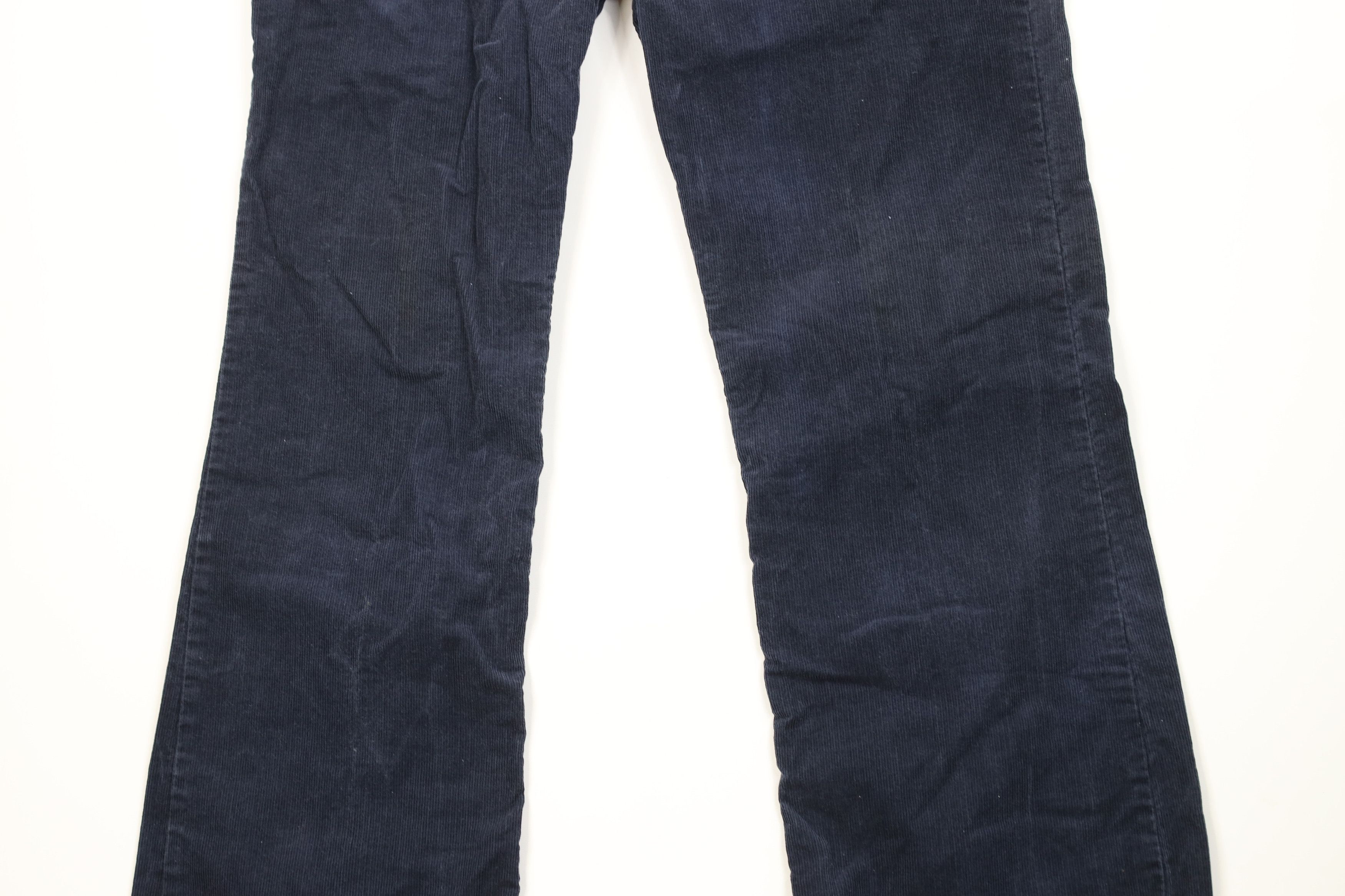 Vintage Vintage 70s Streetwear Corduroy Bell Bottoms Pants Blue USA Size US 38 / EU 54 - 3 Thumbnail