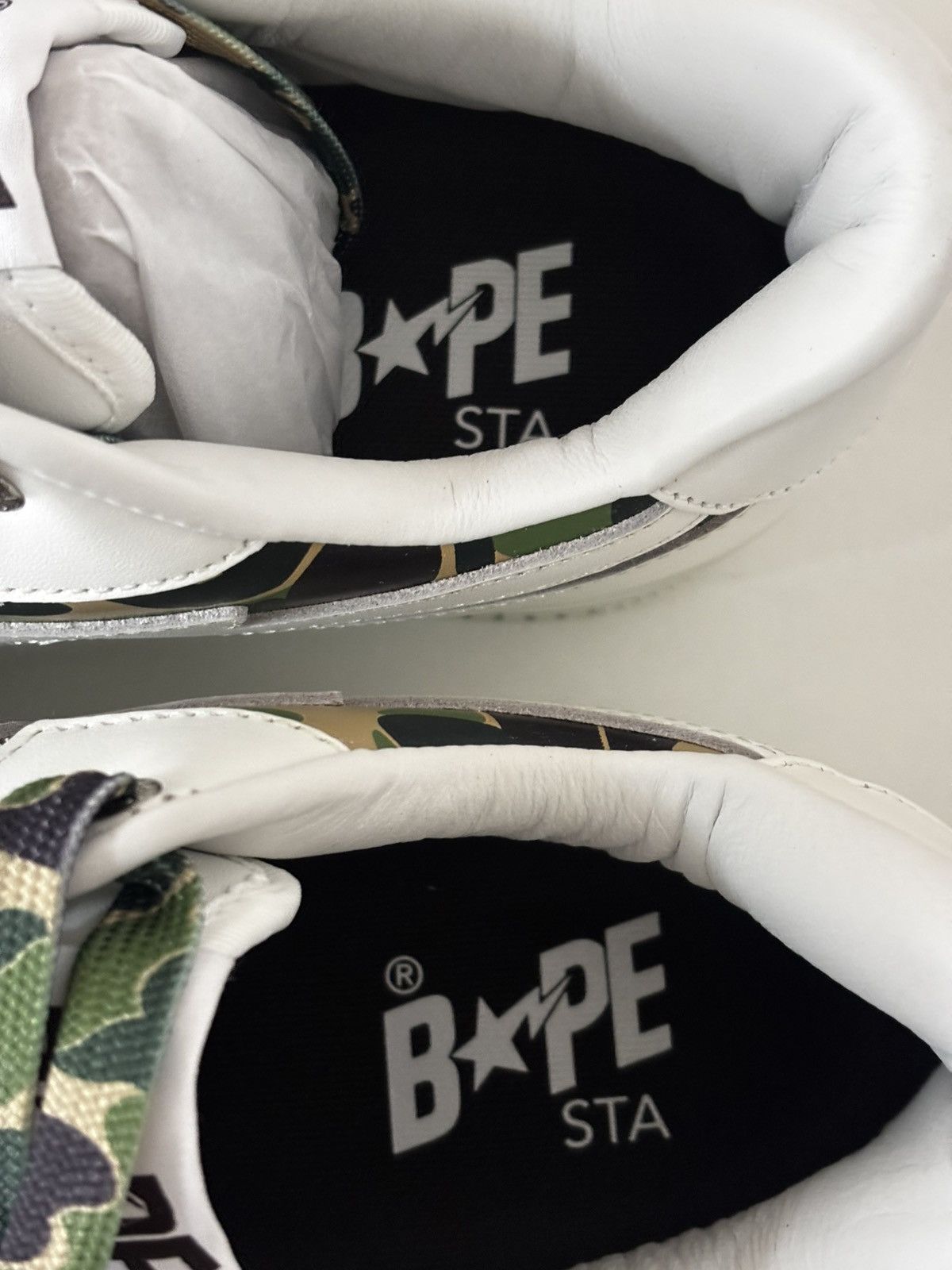 Bape Authentic ape bape abc camo bape sta Icon green 9 new Size US 9 / EU 42 - 5 Thumbnail