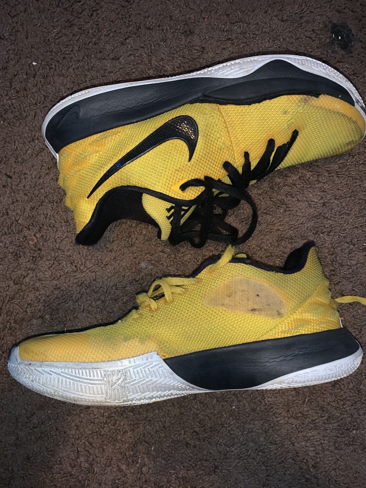 Nike Kyrie Low 1 Amarillo Size US 10.5 / EU 43-44 - 4 Thumbnail