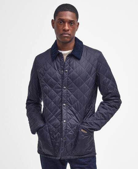 Barbour Barbour Liddesdale Quilted Jacket (Navy, Medium) Size US M / EU 48-50 / 2 - 1 Thumbnail