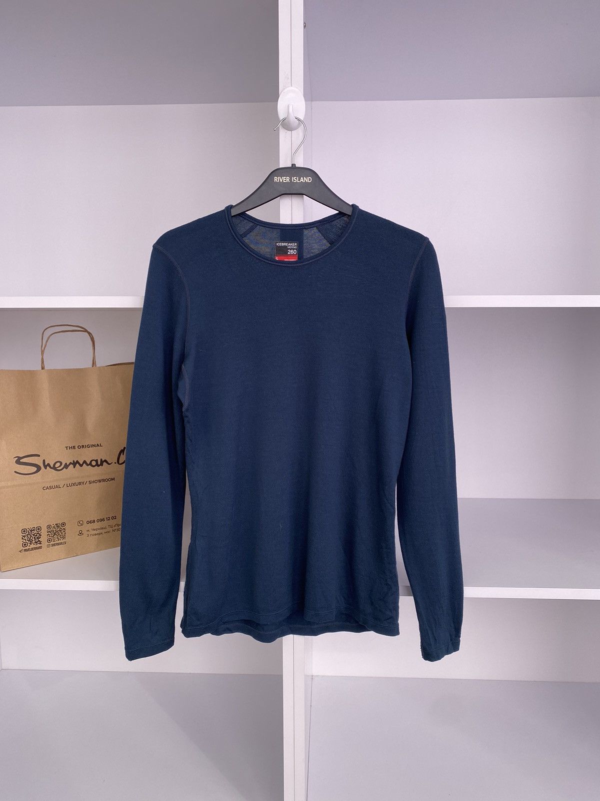 Icebreaker × Vintage Vintage Icebreaker Merino women’s Long Sleeve tee Size L / US 10 / IT 46 - 1 Thumbnail