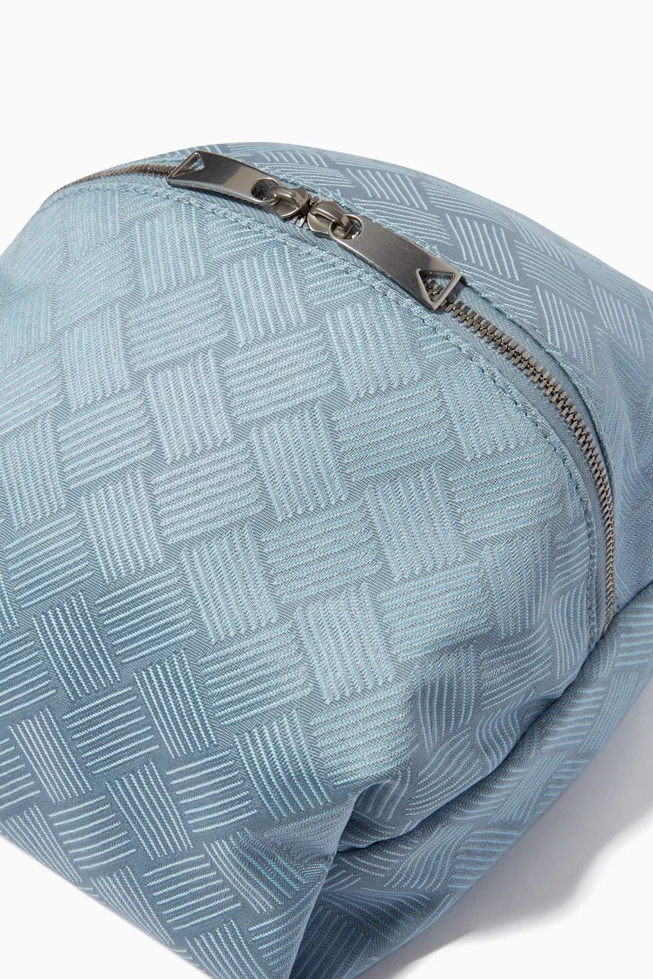 Bottega Veneta o1w1db10225 Size: OS / Cosmetic Case Jacquard Nylon in Blue Size ONE SIZE - 4 Thumbnail