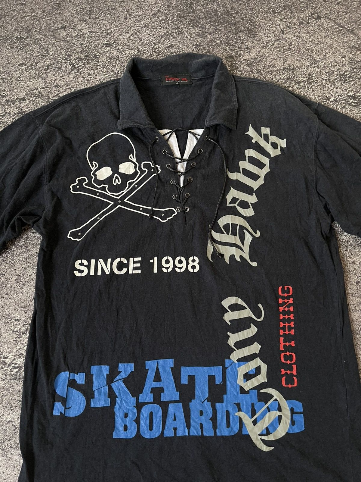 Japanese Brand Y2K Hawk Skull Laced Ifsixwasnine Size US L / EU 52-54 / 3 - 3 Thumbnail