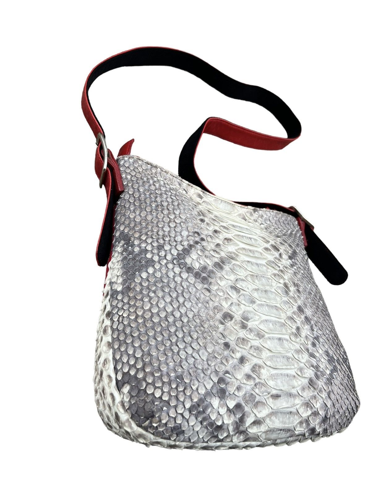 Leather Fukuromono Girau Japan Snake Skin Leather Bag Size ONE SIZE - 9 Thumbnail