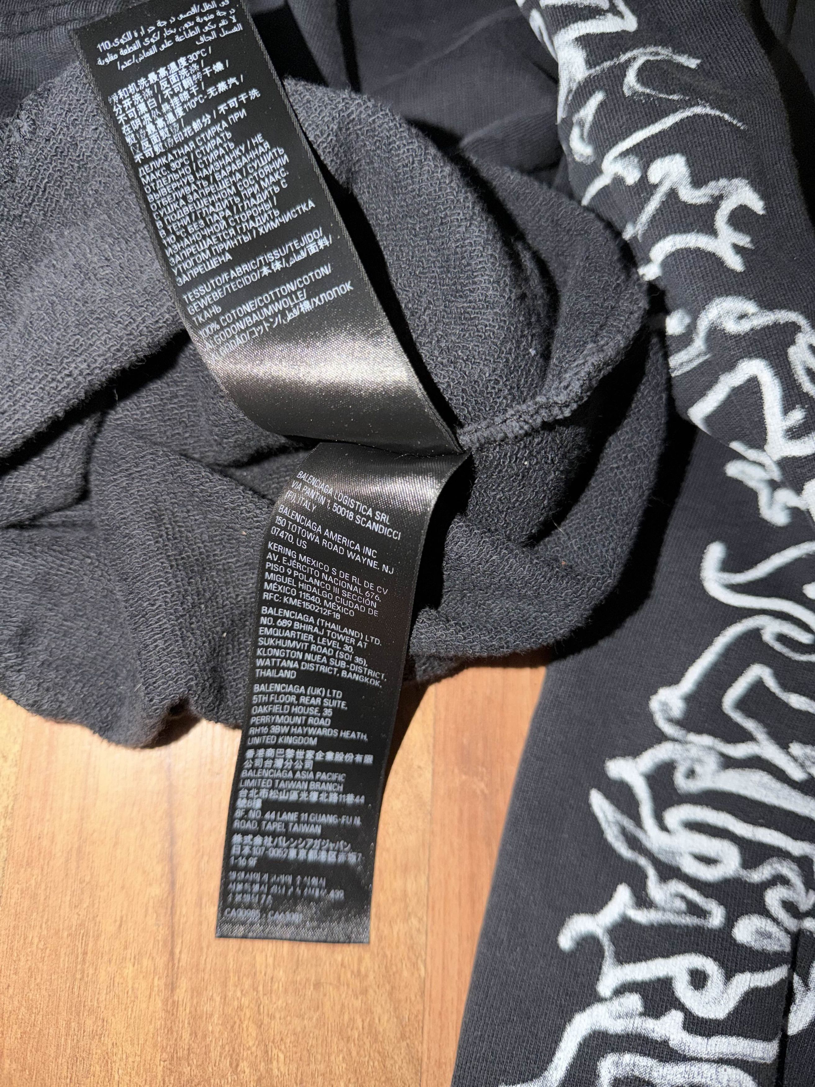 Balenciaga Balenciaga D.I.Y. Metal Outline Hoodie Size US L / EU 52-54 / 3 - 6 Thumbnail
