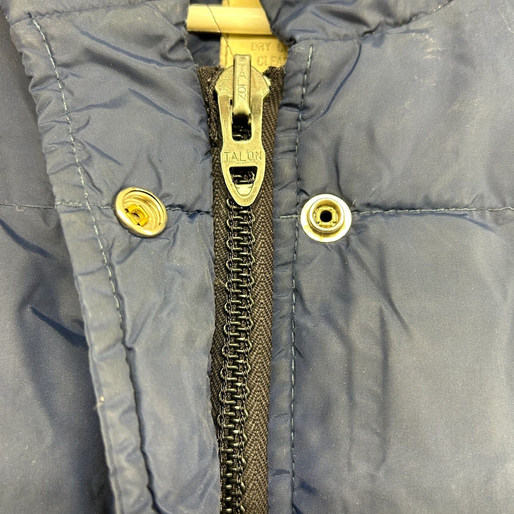 Vintage VINTAGE Golden Fleece Jacket Mens M Blue Navy Puffer Parka Goose Down Talon 70s Down Full Zip 90s Packable Logo Mens Size US M / EU 48-50 / 2 - 5 Thumbnail