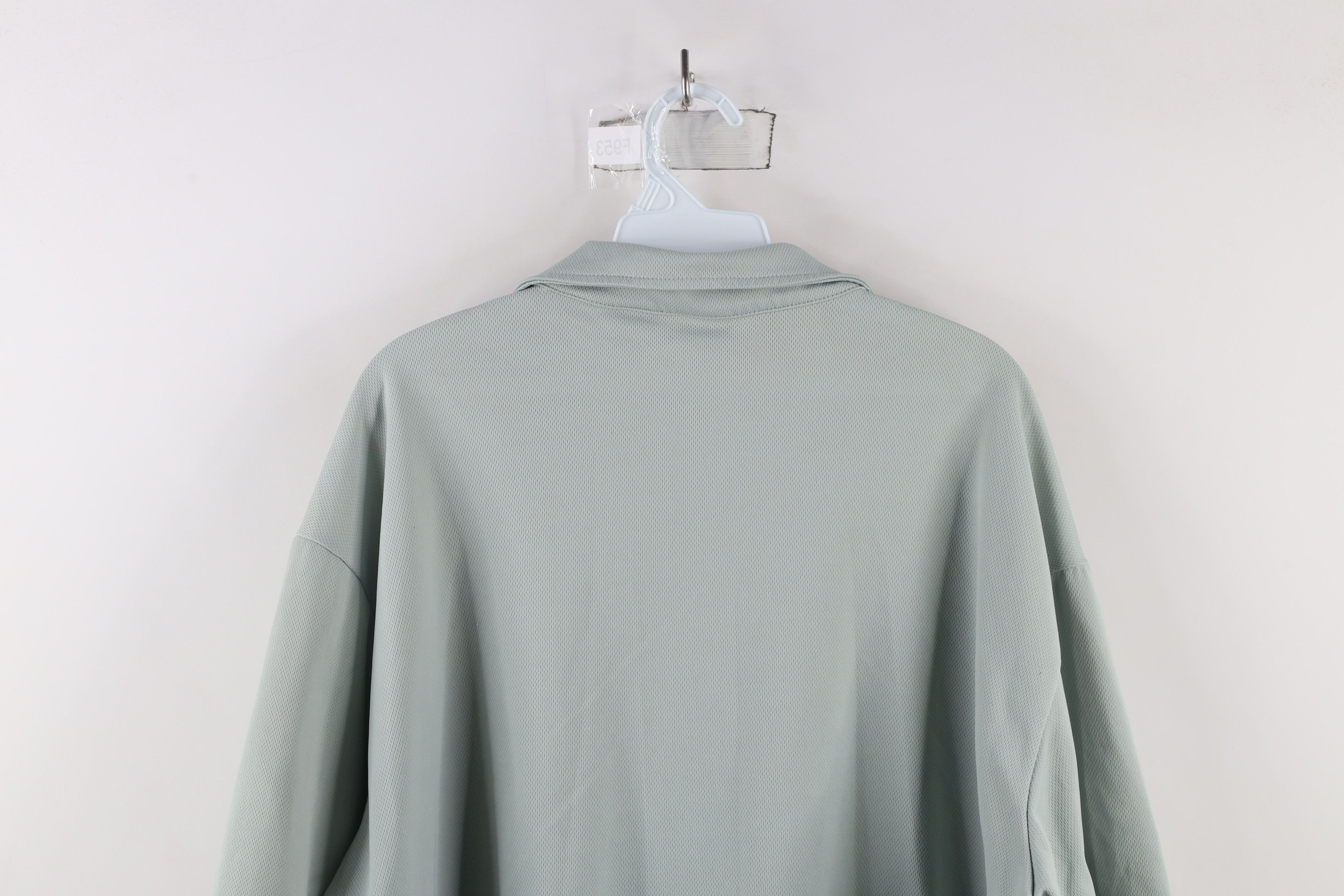 Vintage Vintage 90s Short Sleeve Bowling Button Shirt Gray USA Size US XL / EU 56 / 4 - 13 Thumbnail
