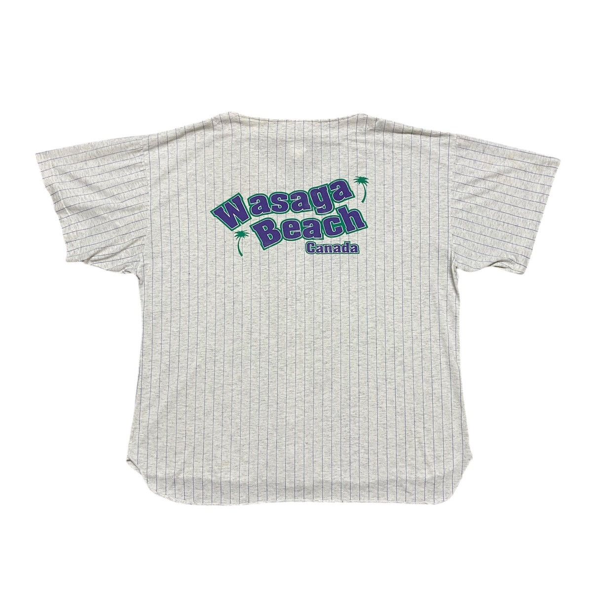 Vintage Vintage 90s Wasaga Beach Baseball Jersey Size US XL / EU 56 / 4 - 1 Thumbnail
