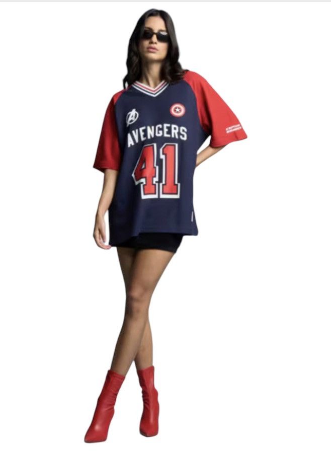Marvel Comics Bonkers * Marvel (Avengers) Jersey Size L / US 10 / IT 46 - 1 Thumbnail