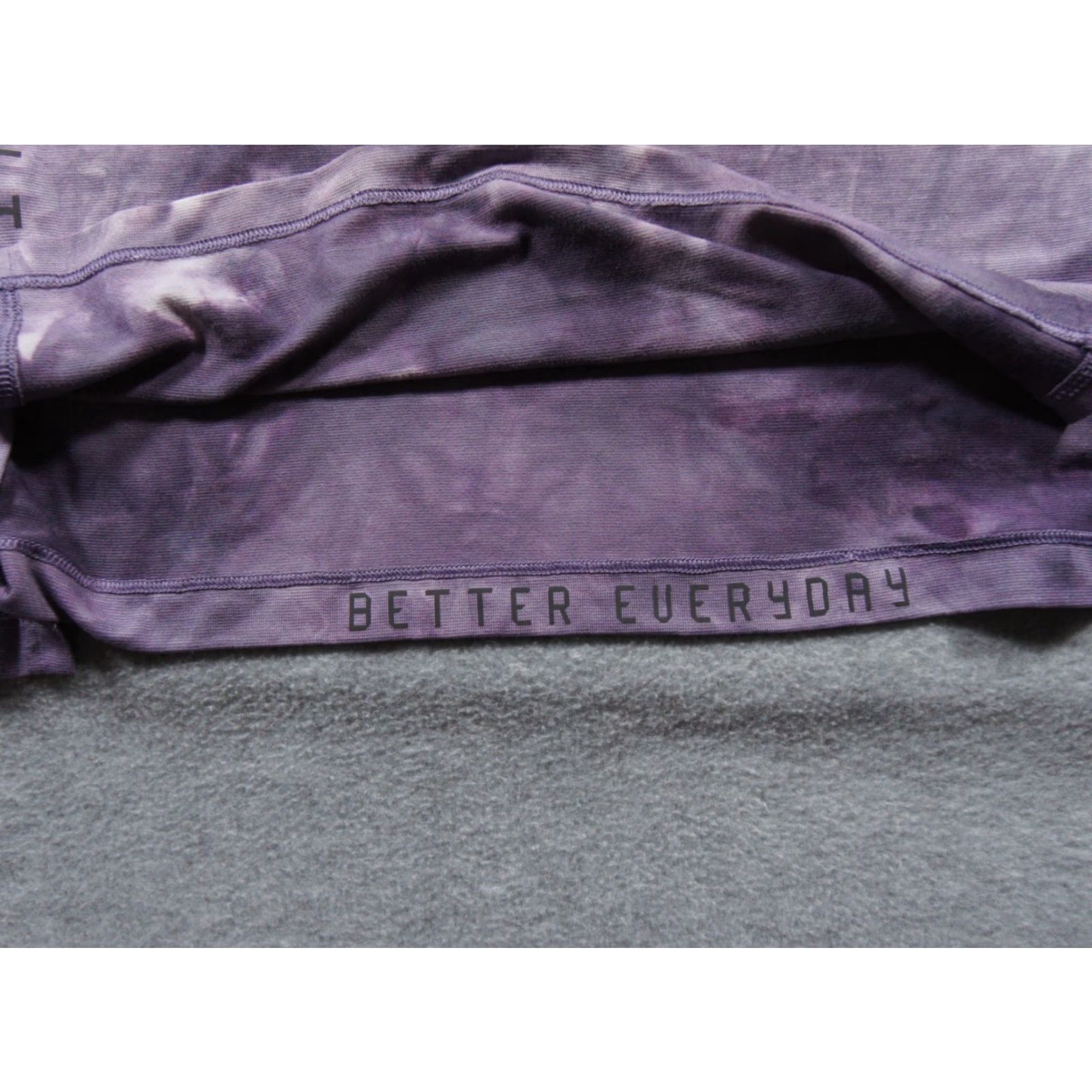 Lululemon Lululemon Shirt Mens Small Purple Agile Activewear Workout Gym Training Dye Size US S / EU 44-46 / 1 - 4 Thumbnail