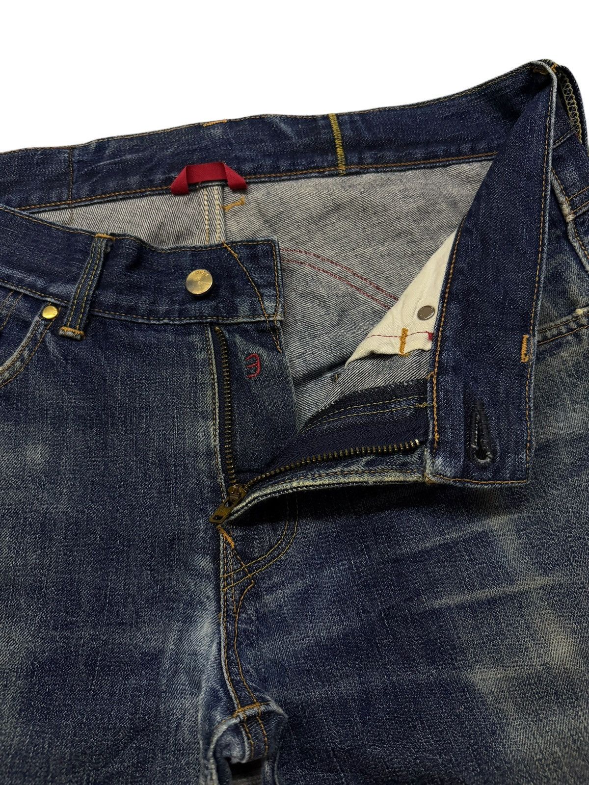 Edwin Vintage 503 SS Japan Denim Jeans | Relaxed Straight | W34 Size US 34 / EU 50 - 9 Thumbnail