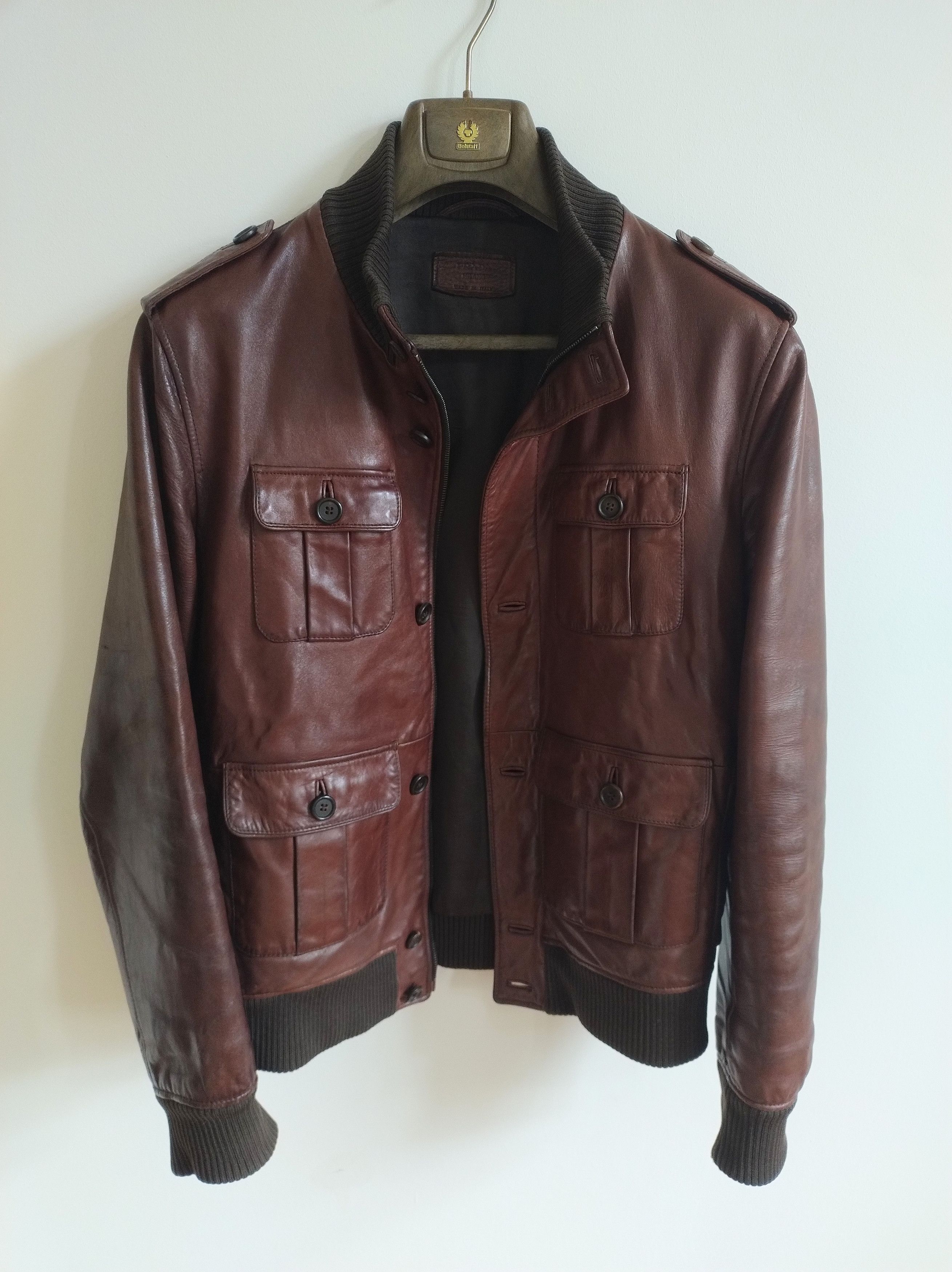 Prada Prada Leather Jacket Cargo Bomber archive 2008 Size US M / EU 48-50 / 2 - 3 Thumbnail