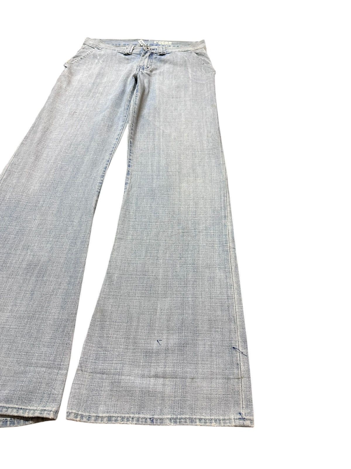 Rogan Vintage Rogan Flare Bootcut Faded Denim Size US 30 / EU 46 - 4 Thumbnail
