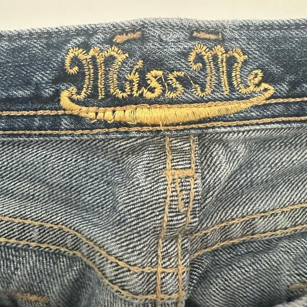 Designer Miss Me Jeans Marilyn Bootcut Embroidered Hummingbird 31 Size 31" - 9 Thumbnail