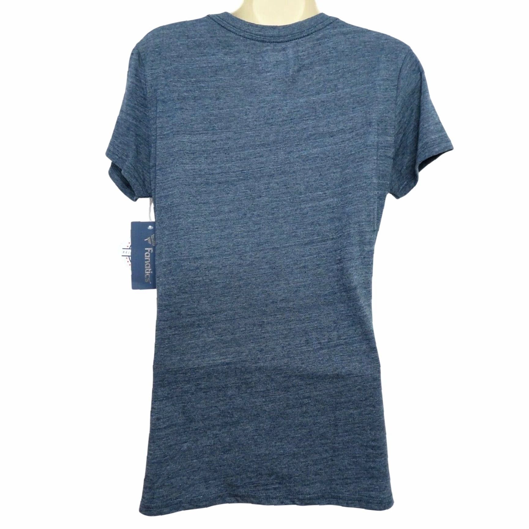 Vintage Fanatics Shirt Womens Small Milwaukee Brewers V-Neck Heathered Blue NEW Size S / US 4 / IT 40 - 5 Thumbnail