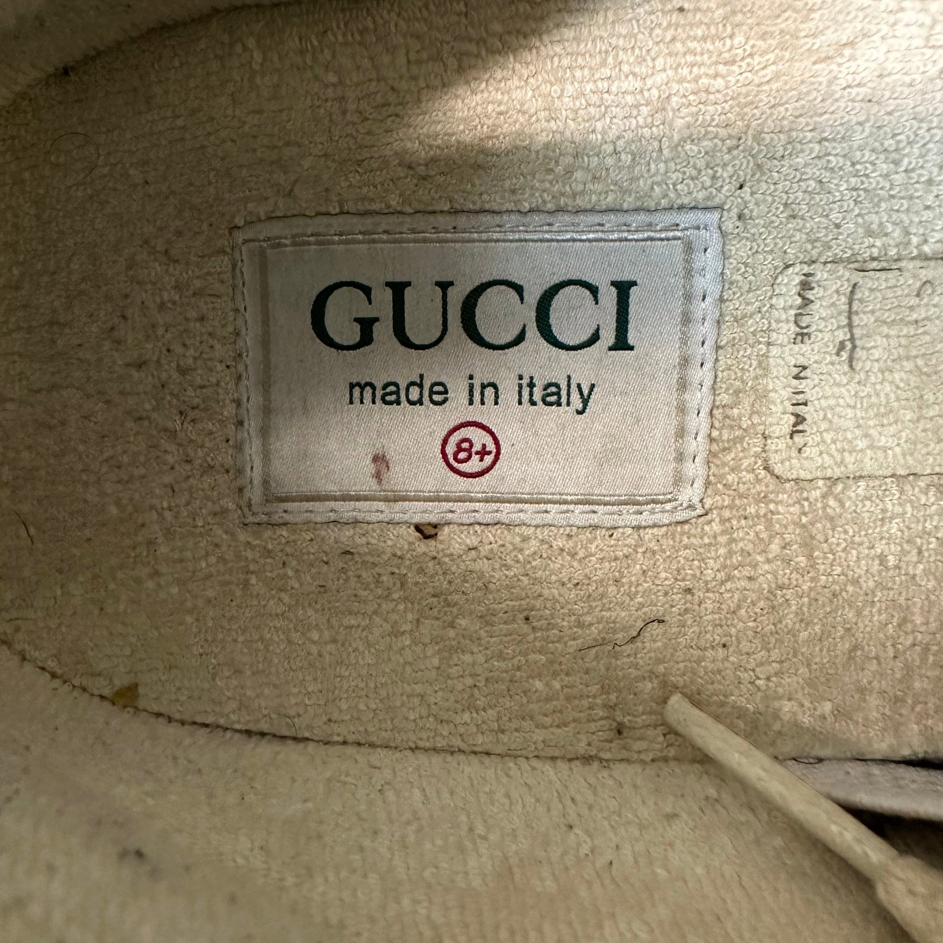 Gucci Gucci Ultrapace Brown Cream Sneaker Sz 8.5 Size US 8.5 / EU 41-42 - 7 Thumbnail