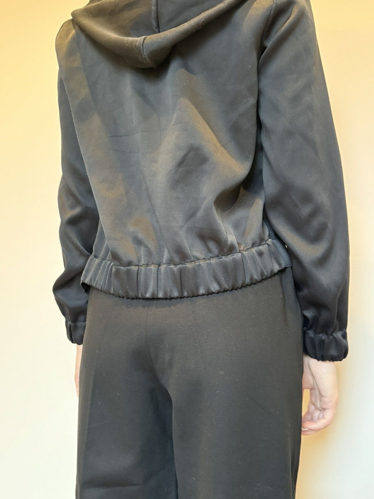 Cop Copine × Japanese Brand Cop. Copine Y2K Asymmetric Jacket Like Rick Owens Size XS / US 0-2 / IT 36-38 - 11 Thumbnail