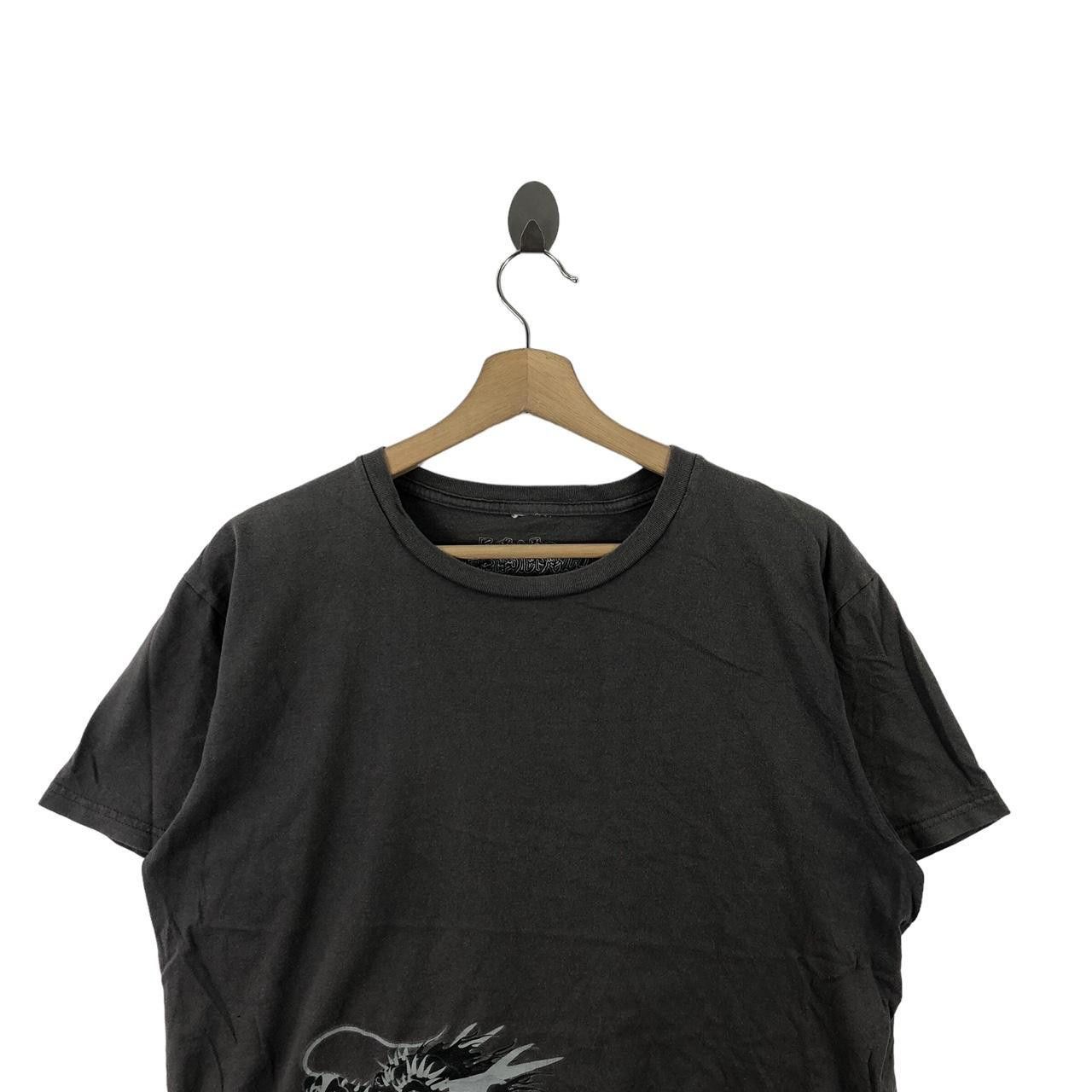 Other JAPAN TRADITIONAL SUKAJAN Black Dragon Tee Shirt Top Size M / US 6-8 / IT 42-44 - 3 Thumbnail