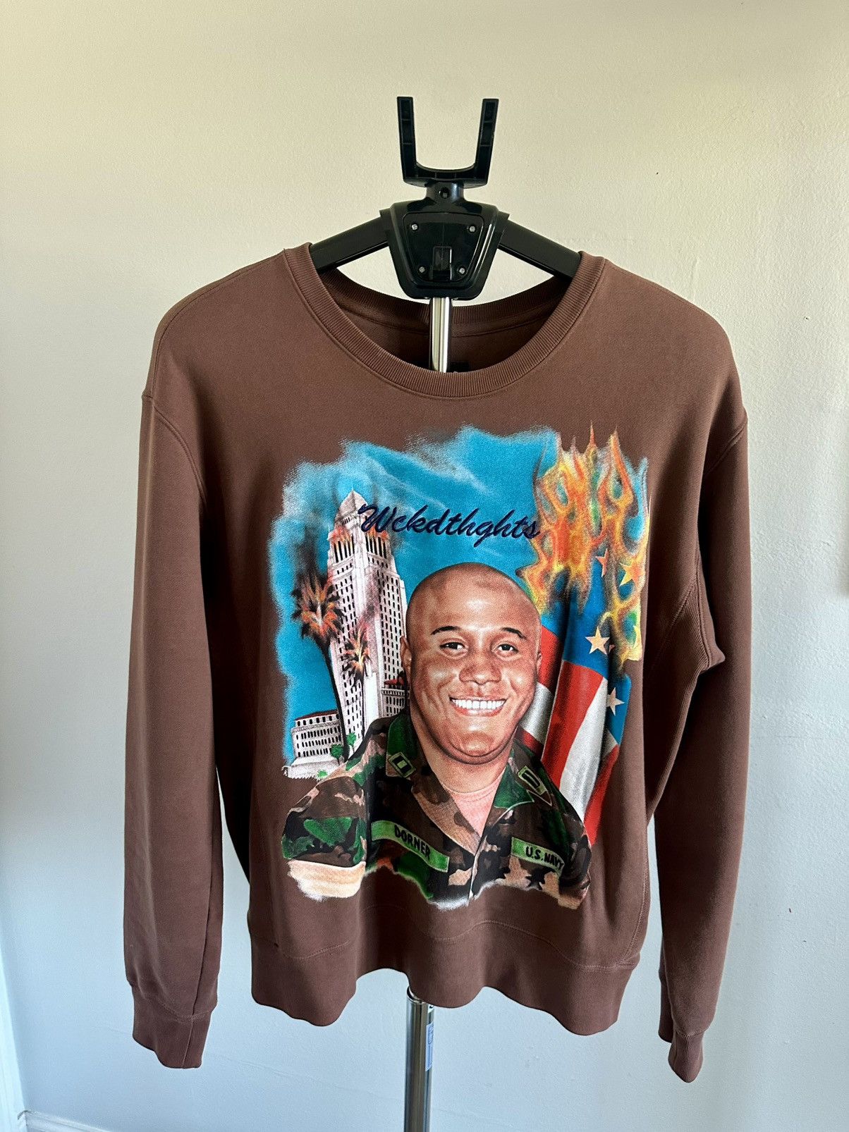 wckdthghts WCKDTHGTS Dorner crewneck Size US M / EU 48-50 / 2 - 1 Thumbnail