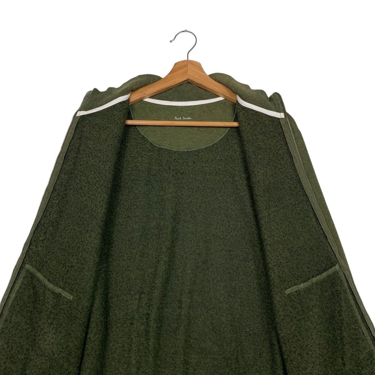Paul Smith PAUL SMITH Turtleneck Green Zipper Sweater #2208-C97 Size US L / EU 52-54 / 3 - 12 Thumbnail