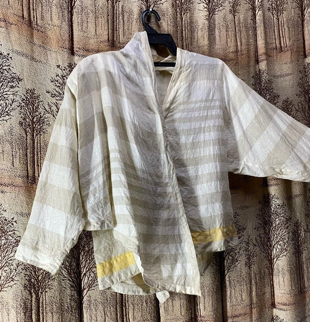 Versace Vintage 80s🔥 Gianni Versace Button stripe - Pocho style Size M / US 6-8 / IT 42-44 - 2 Thumbnail
