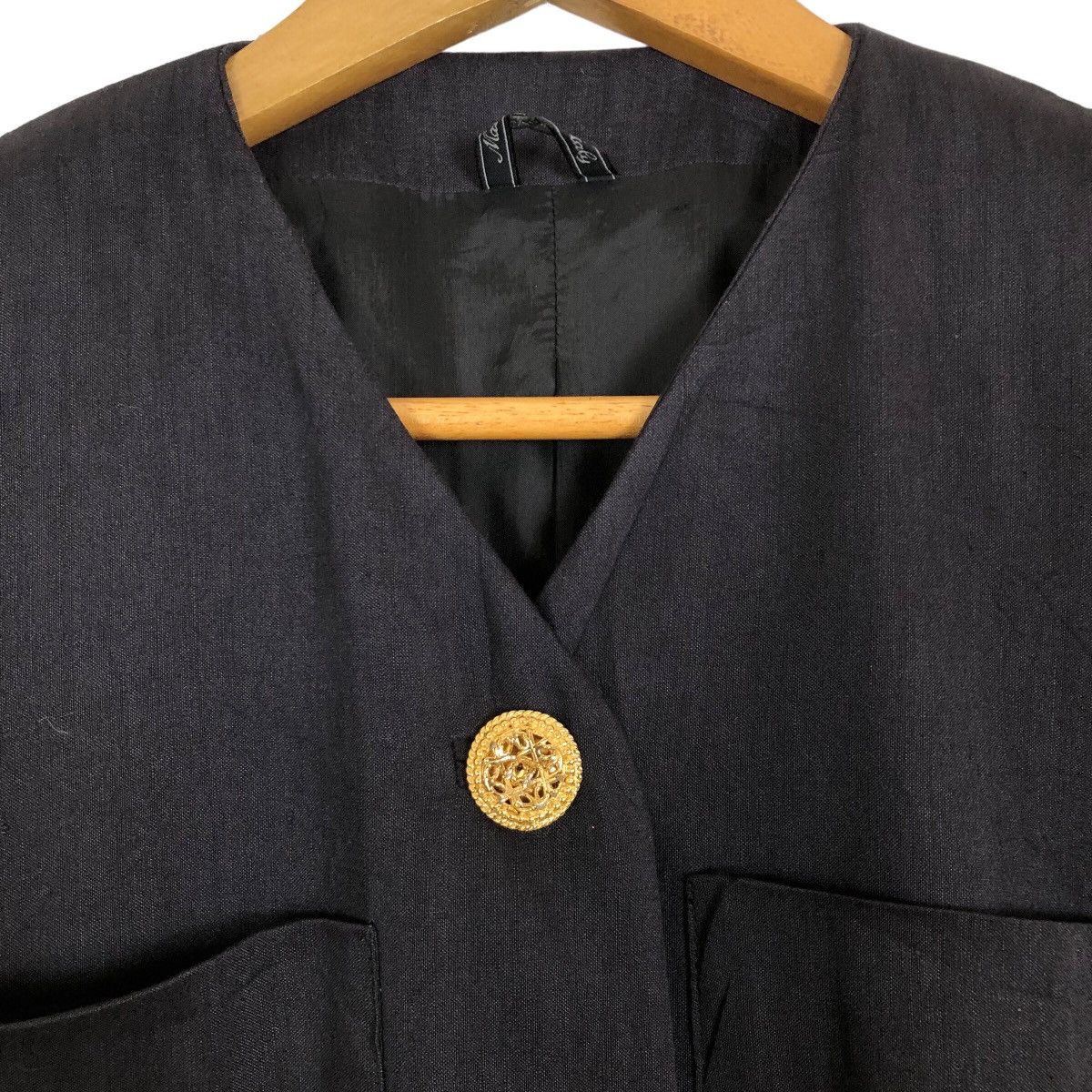 Versace Vintage Gianni Versace Couture 1991 S/S Baroque Cuff Blazer Size S / US 4 / IT 40 - 6 Thumbnail