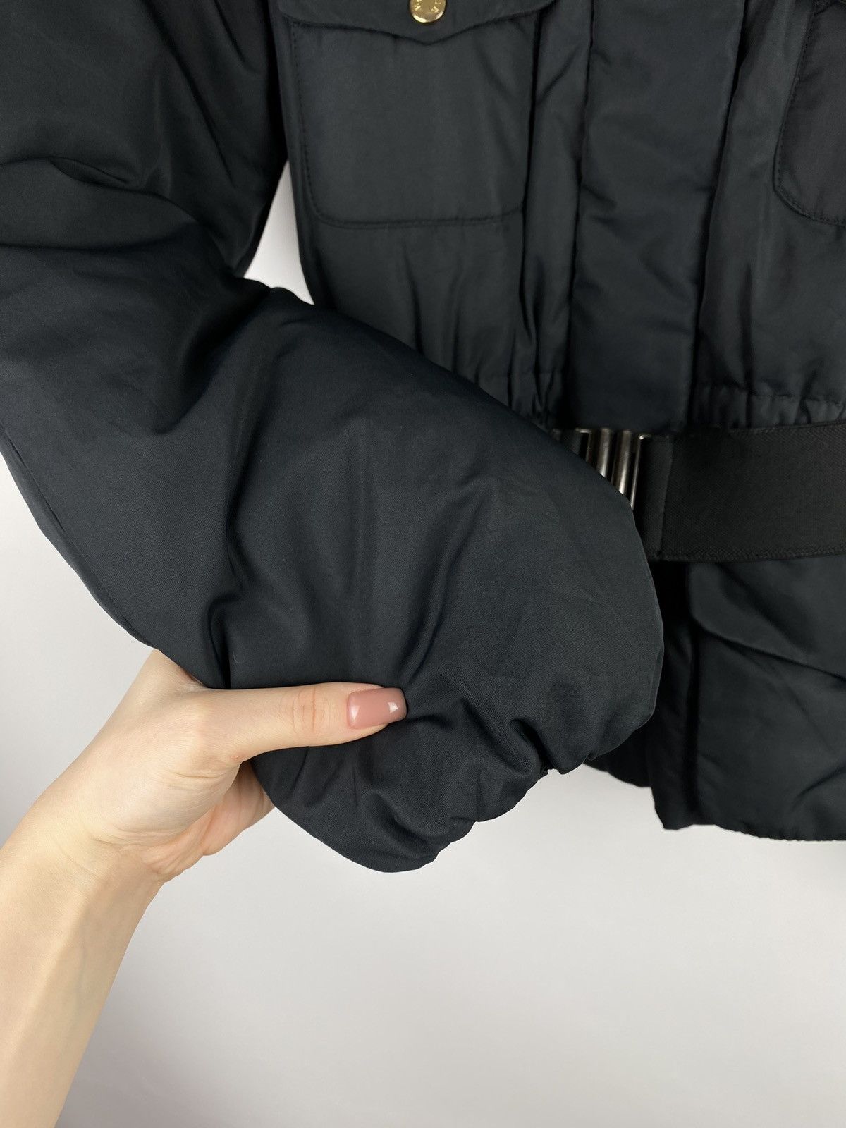 Moncler Moncler Aretha ladies hooded belted down jacket Size L / US 10 / IT 46 - 6 Thumbnail