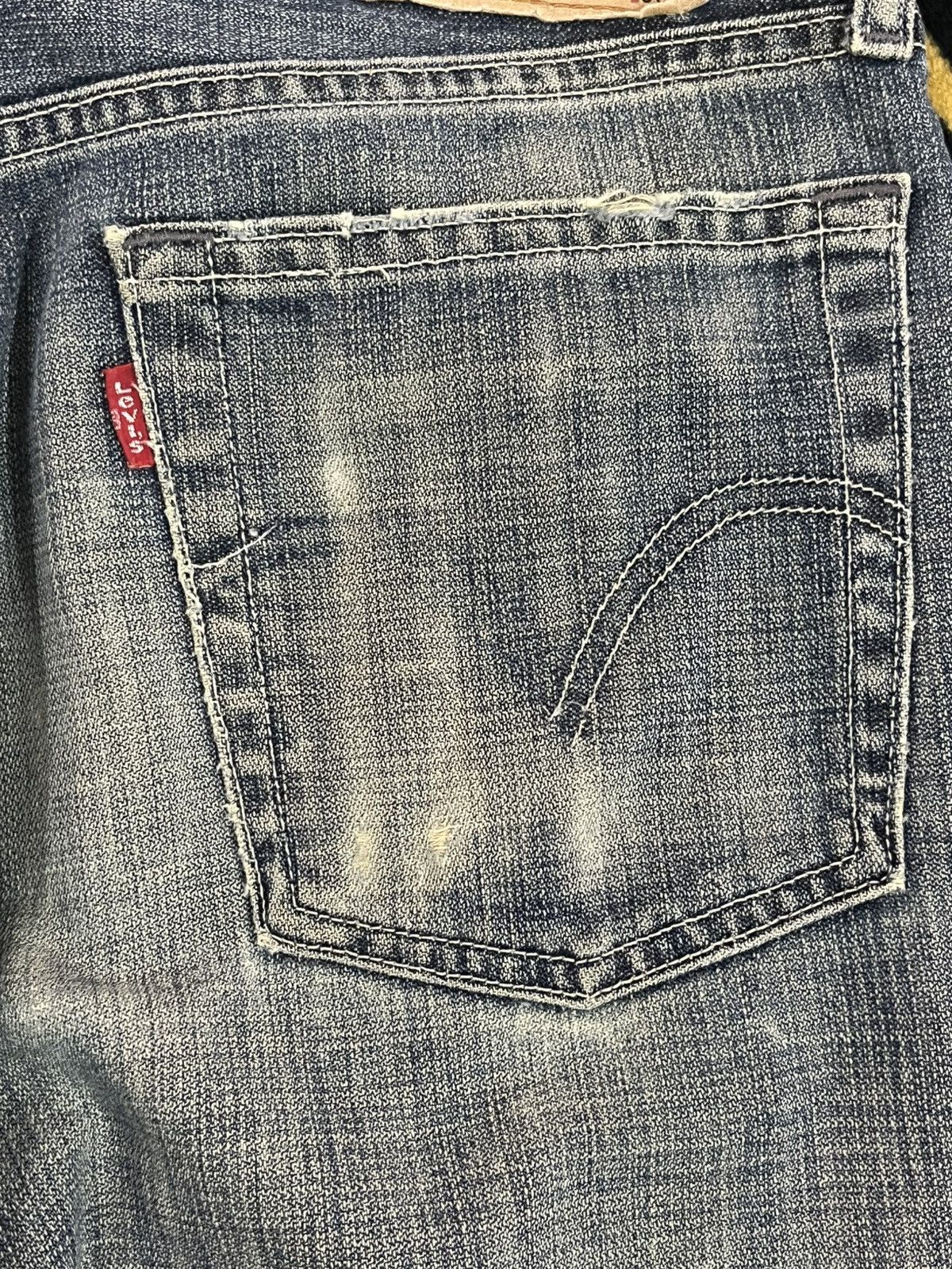 LVC × Levi's × Levi's Vintage Clothing Vintage Levi’s 517-03 Flare Ripped Distressed Denim Size US 29 - 10 Thumbnail