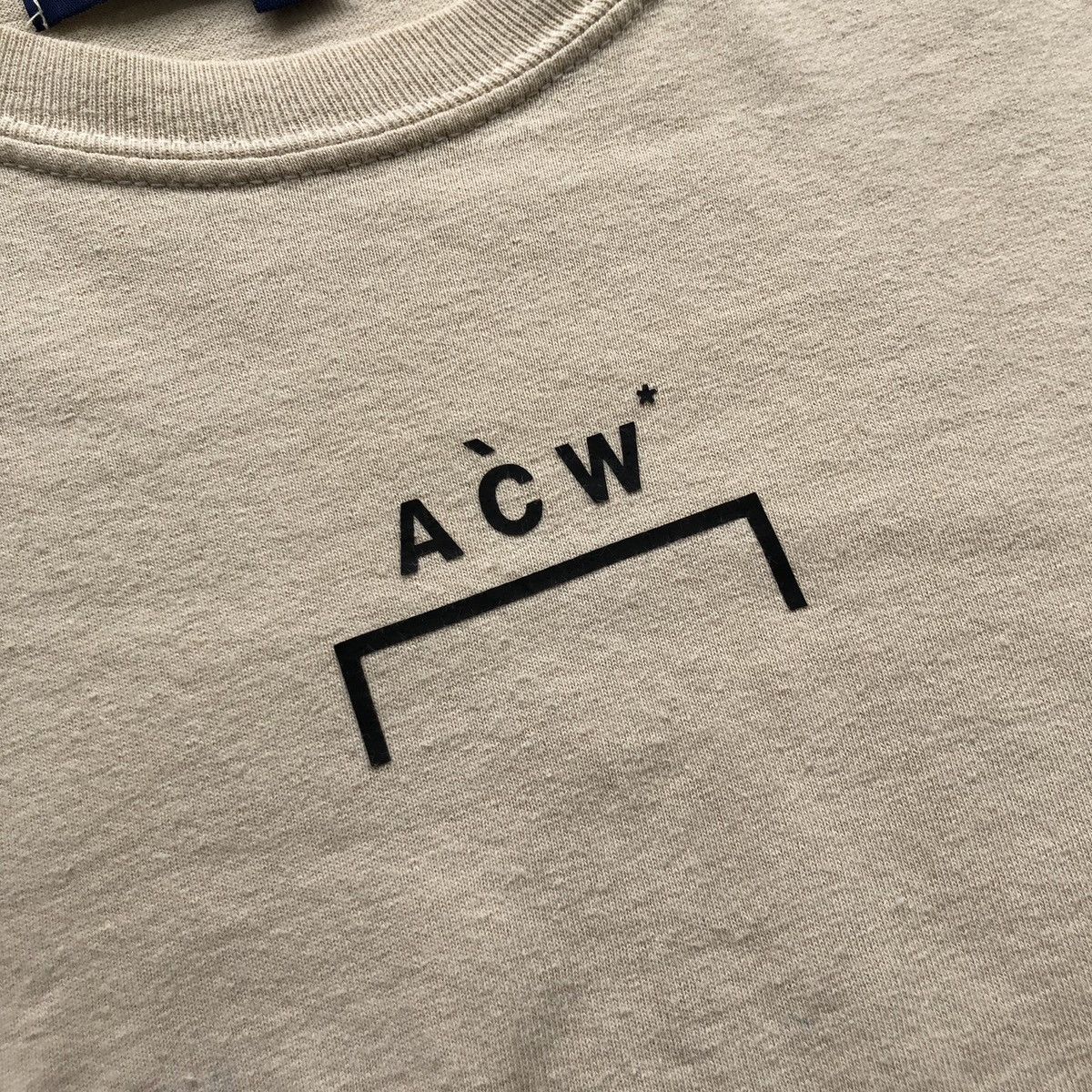 A-COLD-WALL* ACW A Cold Wall by Samuel Ross B Long Sleeve T-Shirt Beige Size US XL / EU 56 / 4 - 6 Thumbnail