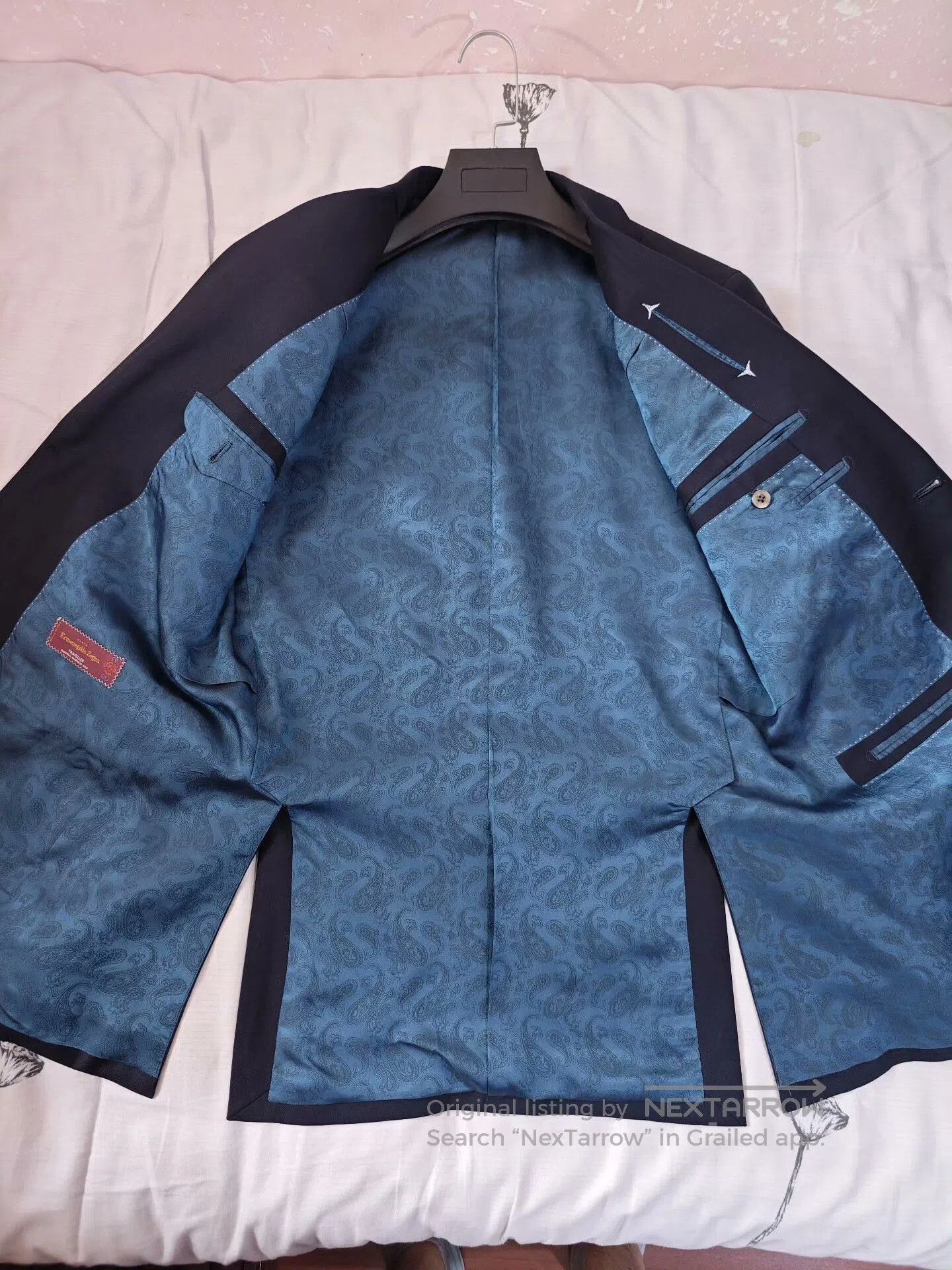 Other Zegna Custom Wool and Linen Suit. Size US M / EU 48-50 / 2 - 6 Thumbnail