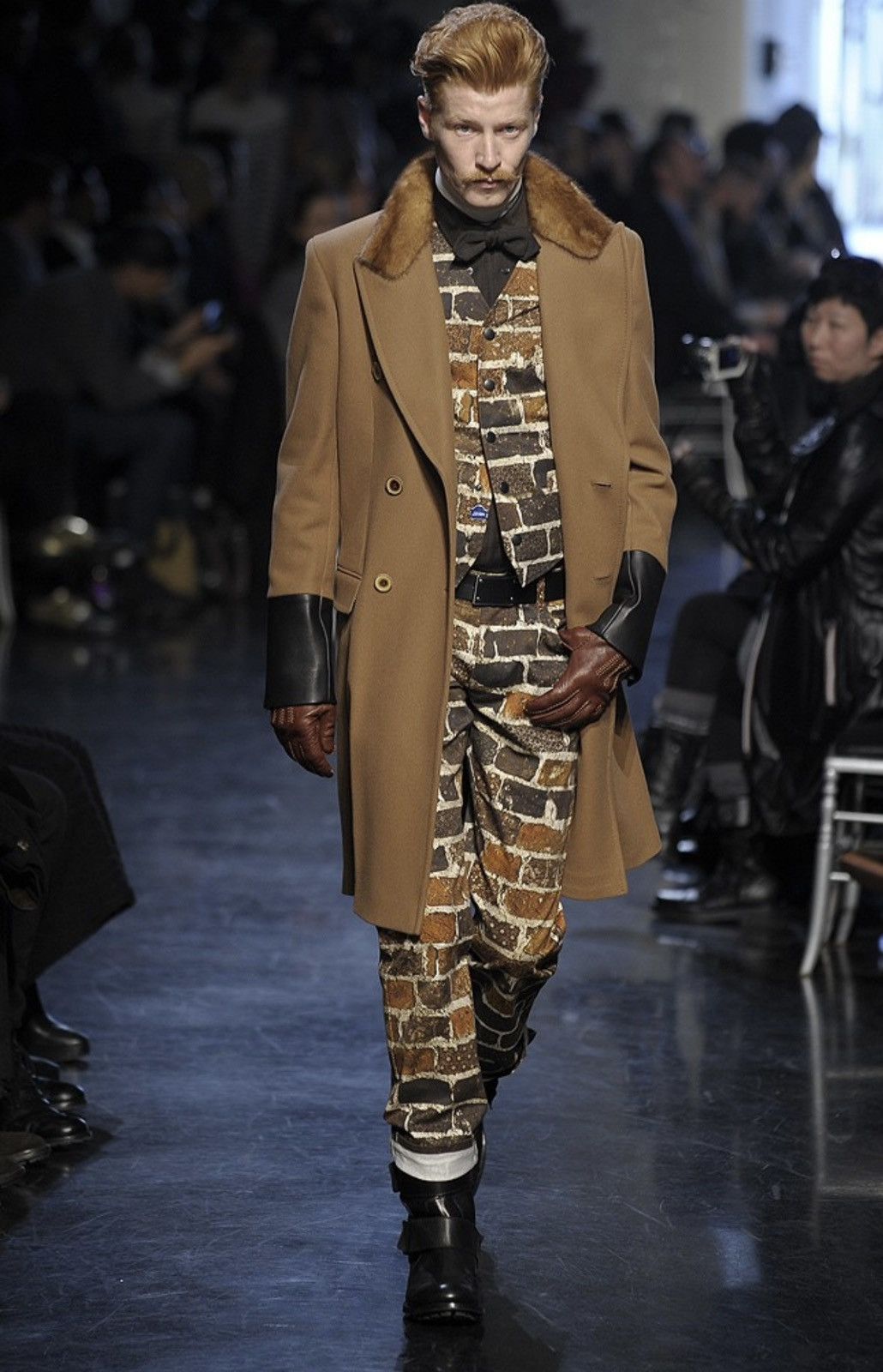 Jean Paul Gaultier Jean Paul Gaultier F/W’12 Brick Print Pants Size US 32 / EU 48 - 1 Thumbnail